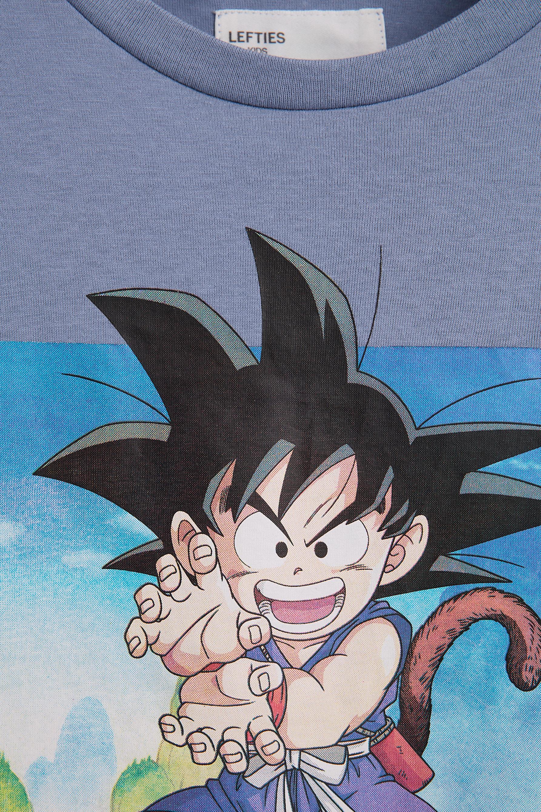 Goku Dragon Ball ©Bird Studio short pyjamas with sleep mask — BLUE