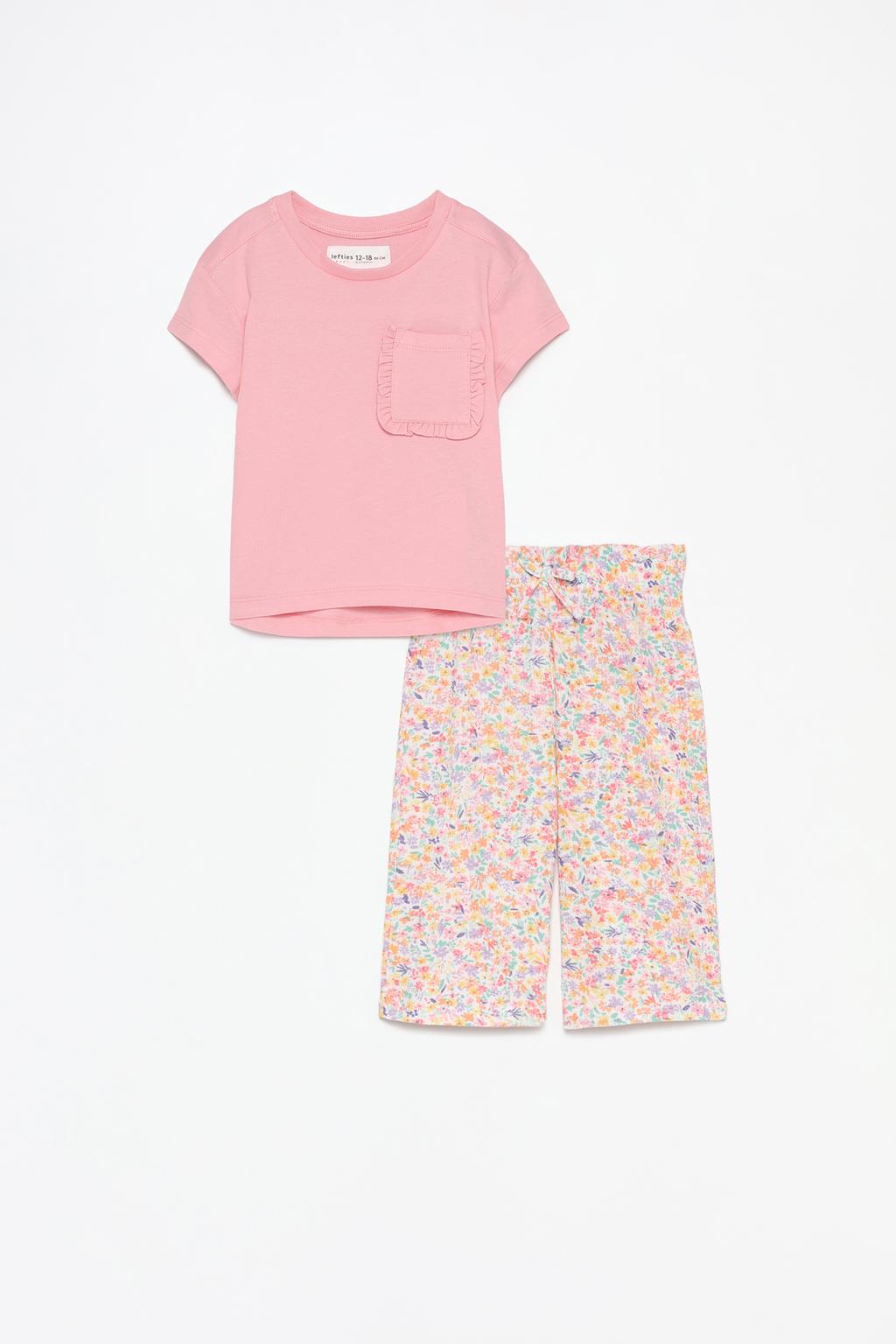 T-shirt and culottes co-ord