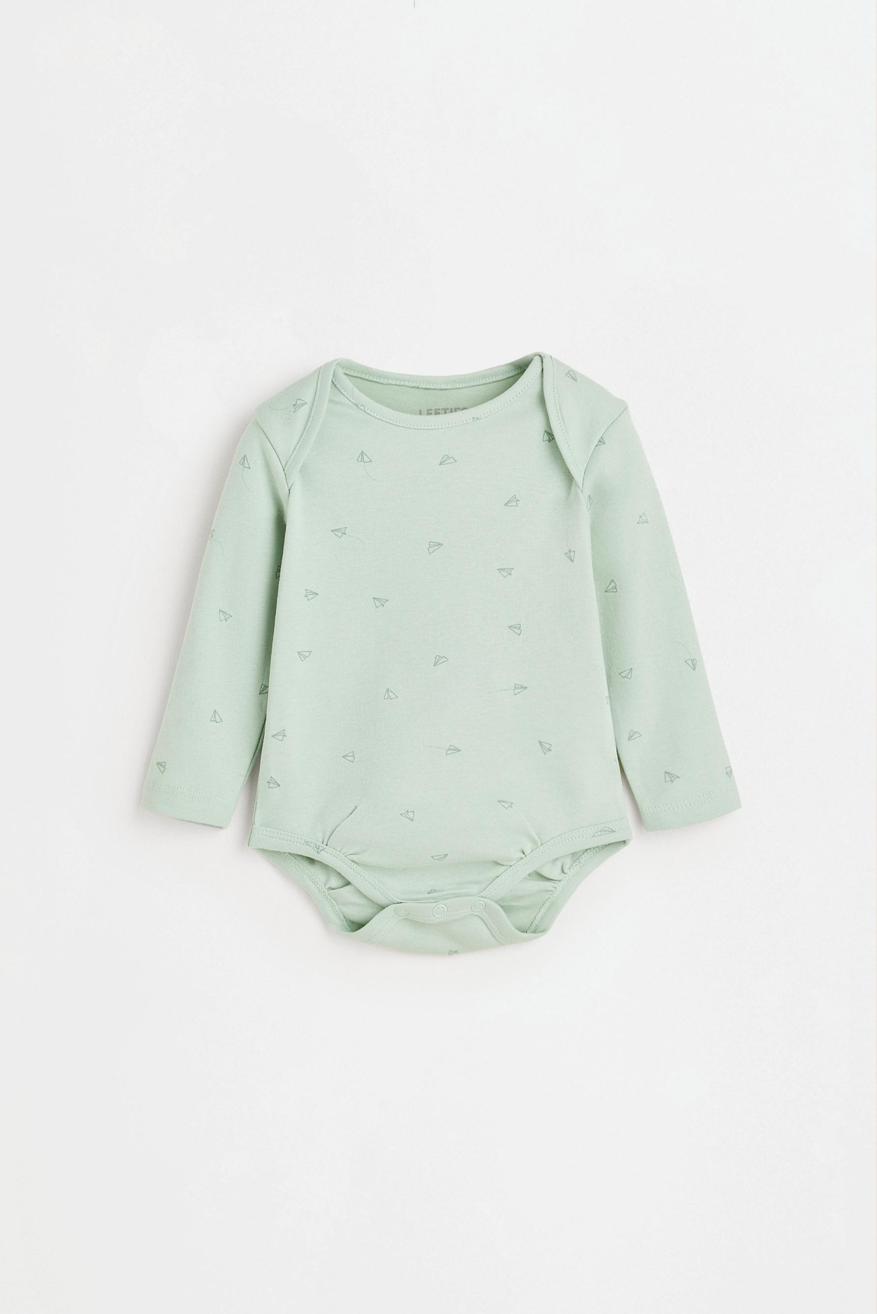 Pack of 2 combined bodysuits — WATER GREEN