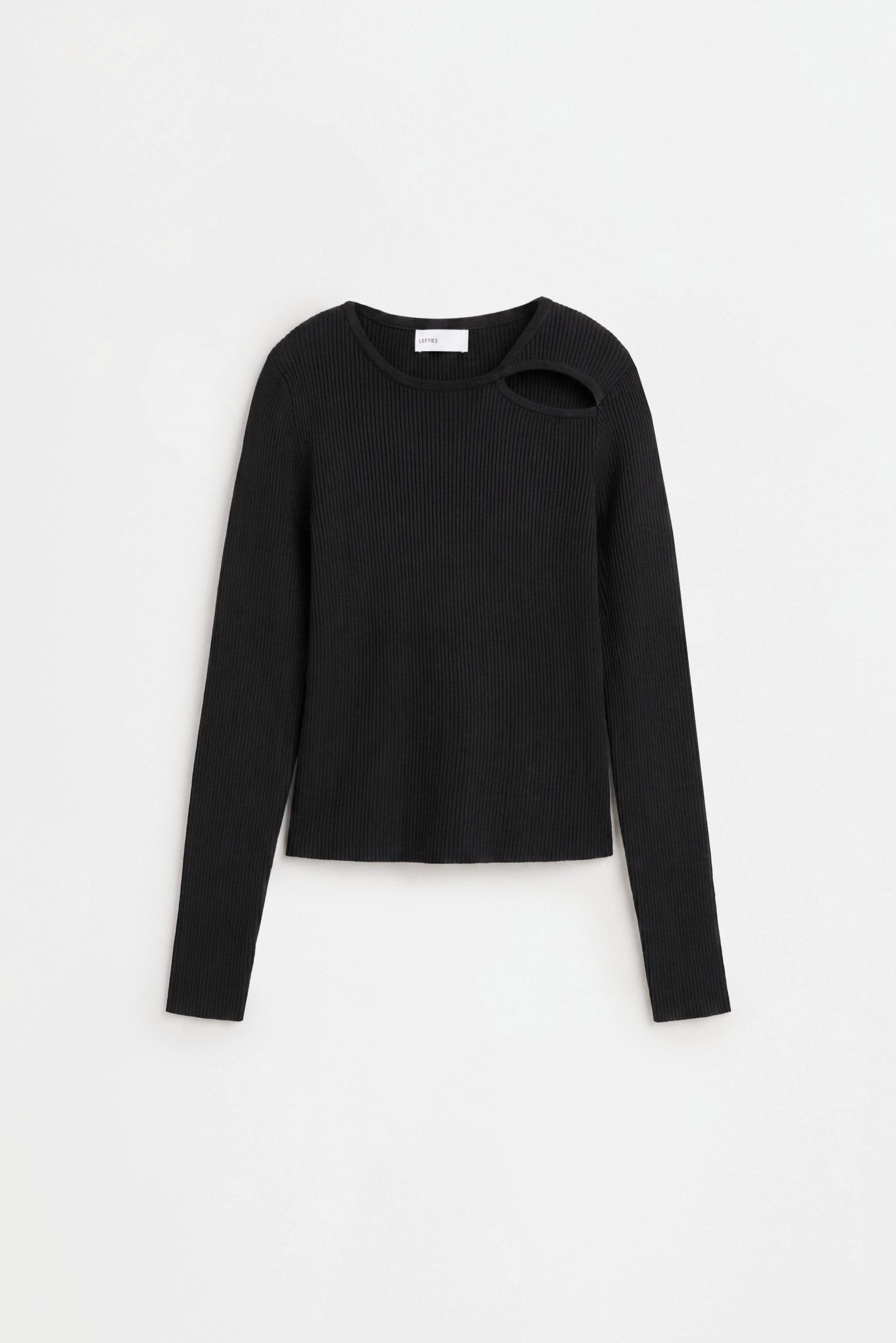 Jersey rib cut out