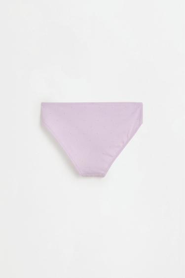 Hello Kitty ©SANRIO briefs (5-pack) — LILAC/WHITE 3
