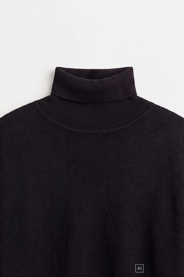 Turtleneck sweater — BLACK 7