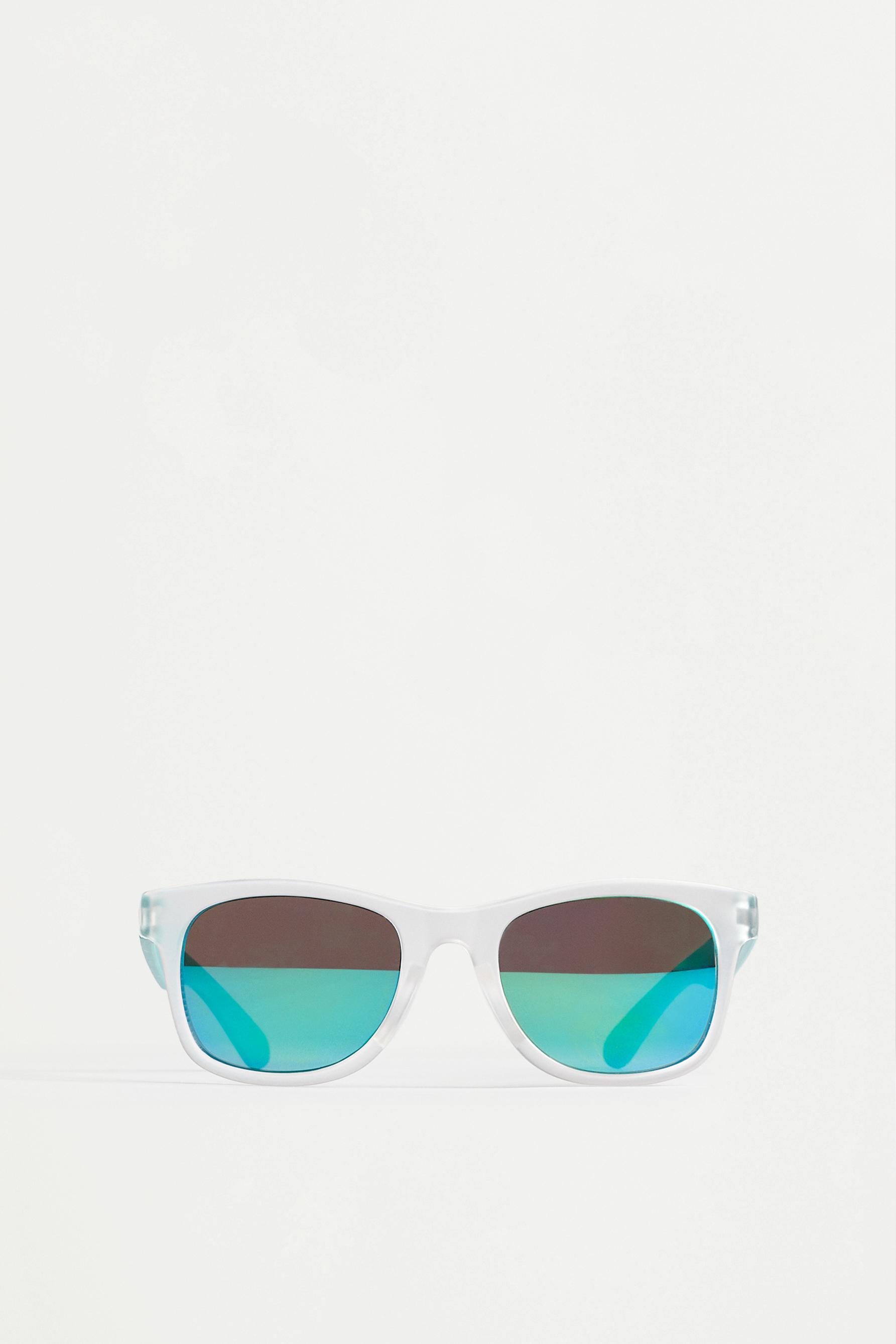 Square transparent glasses — TRANSPARENT