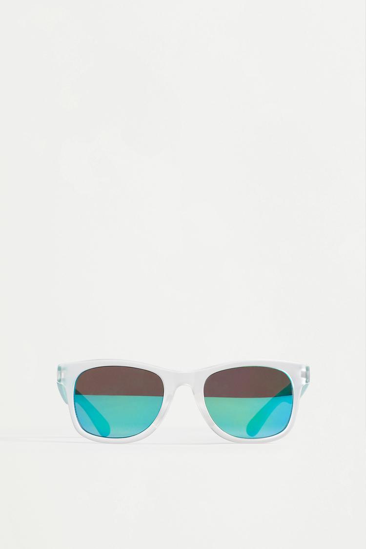 Square transparent glasses — TRANSPARENT