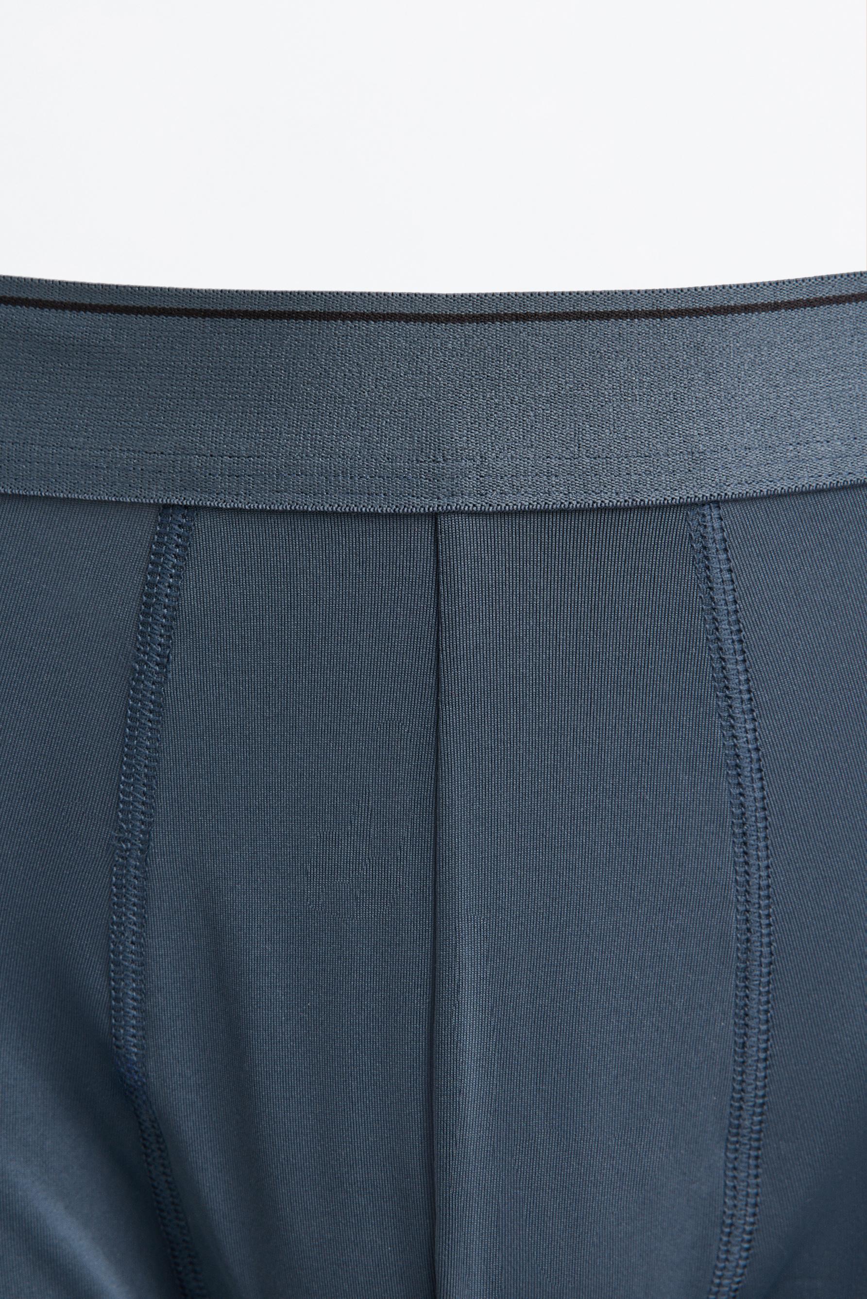 Microfibre boxers (Pack 3) — BROWN