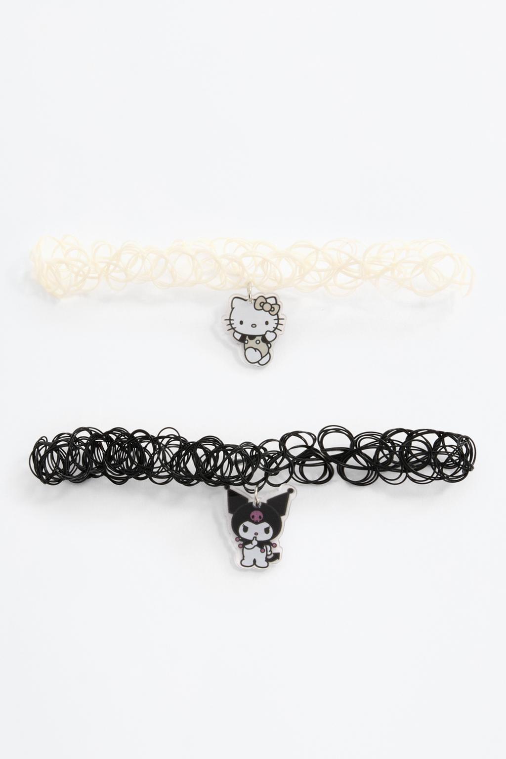Pack 2 choker Kuromi y Hello Kitty ©SANRIO