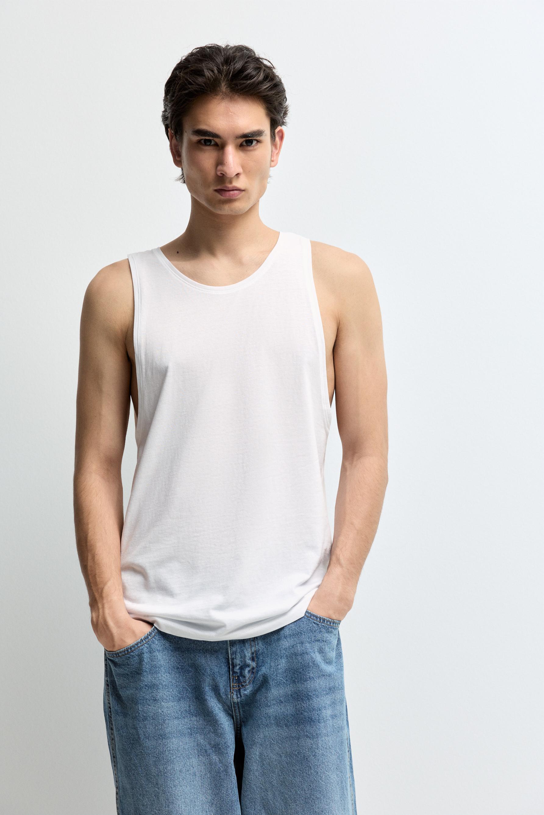 Basic tank top — OFF WHITE