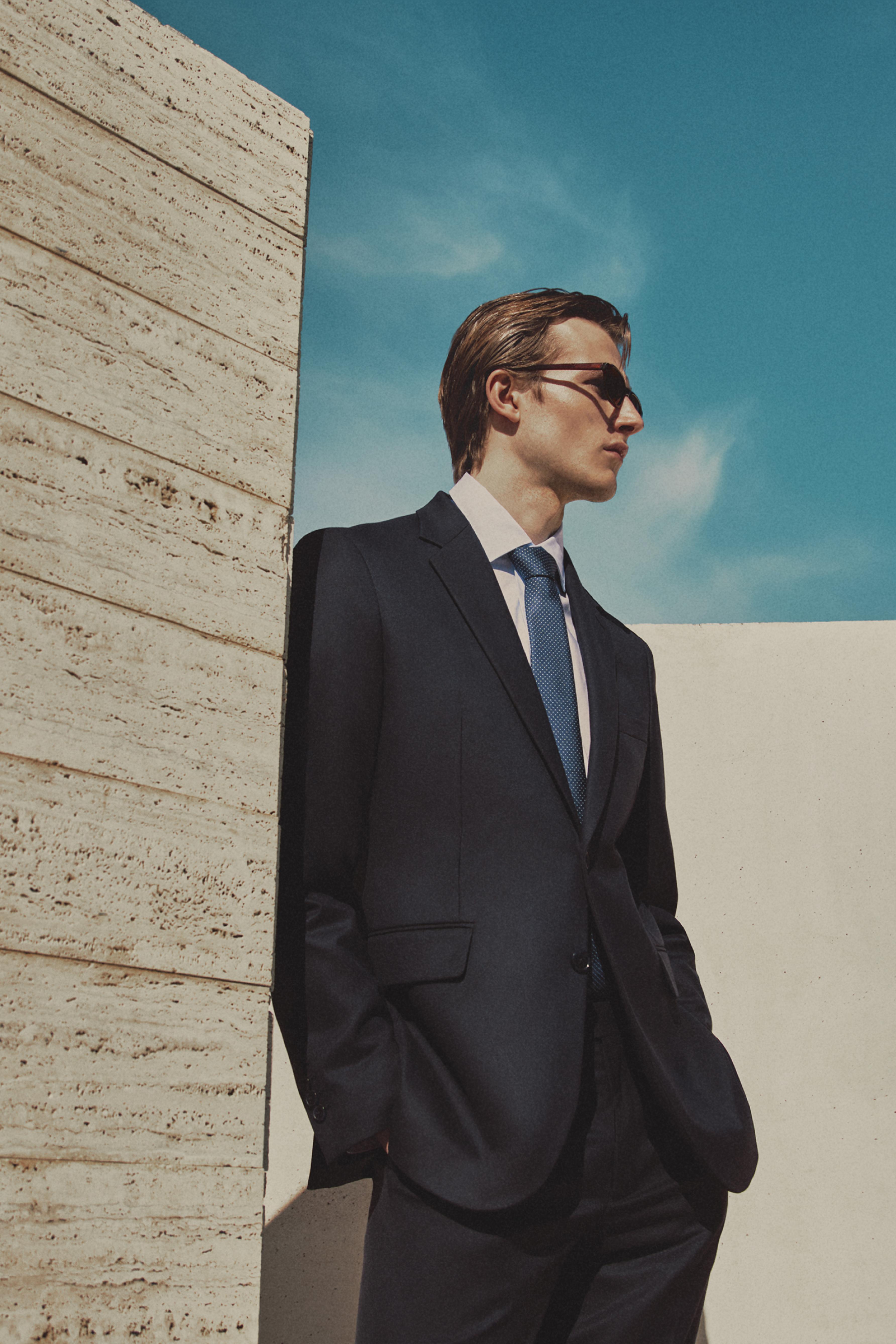 Suit blazer — NAVY