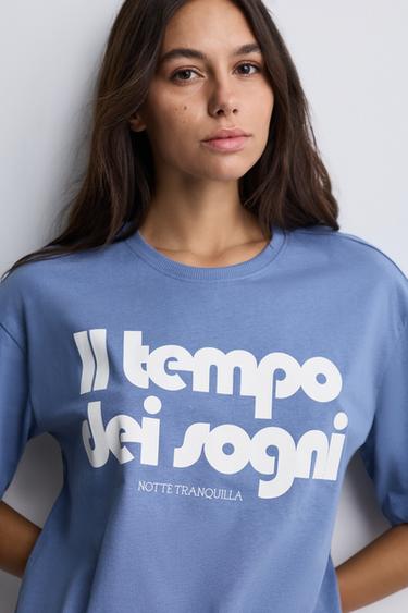 Printed pyjamas — ECRU/BLUE 3