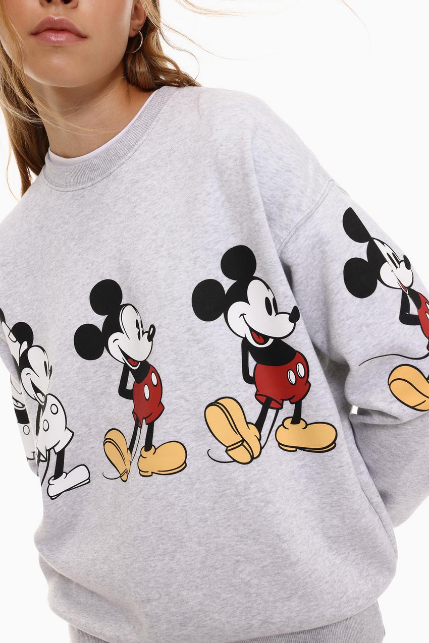 Sweatshirt Sudadera Mickey Mouse Benetton Mickey Minnie Sudadera