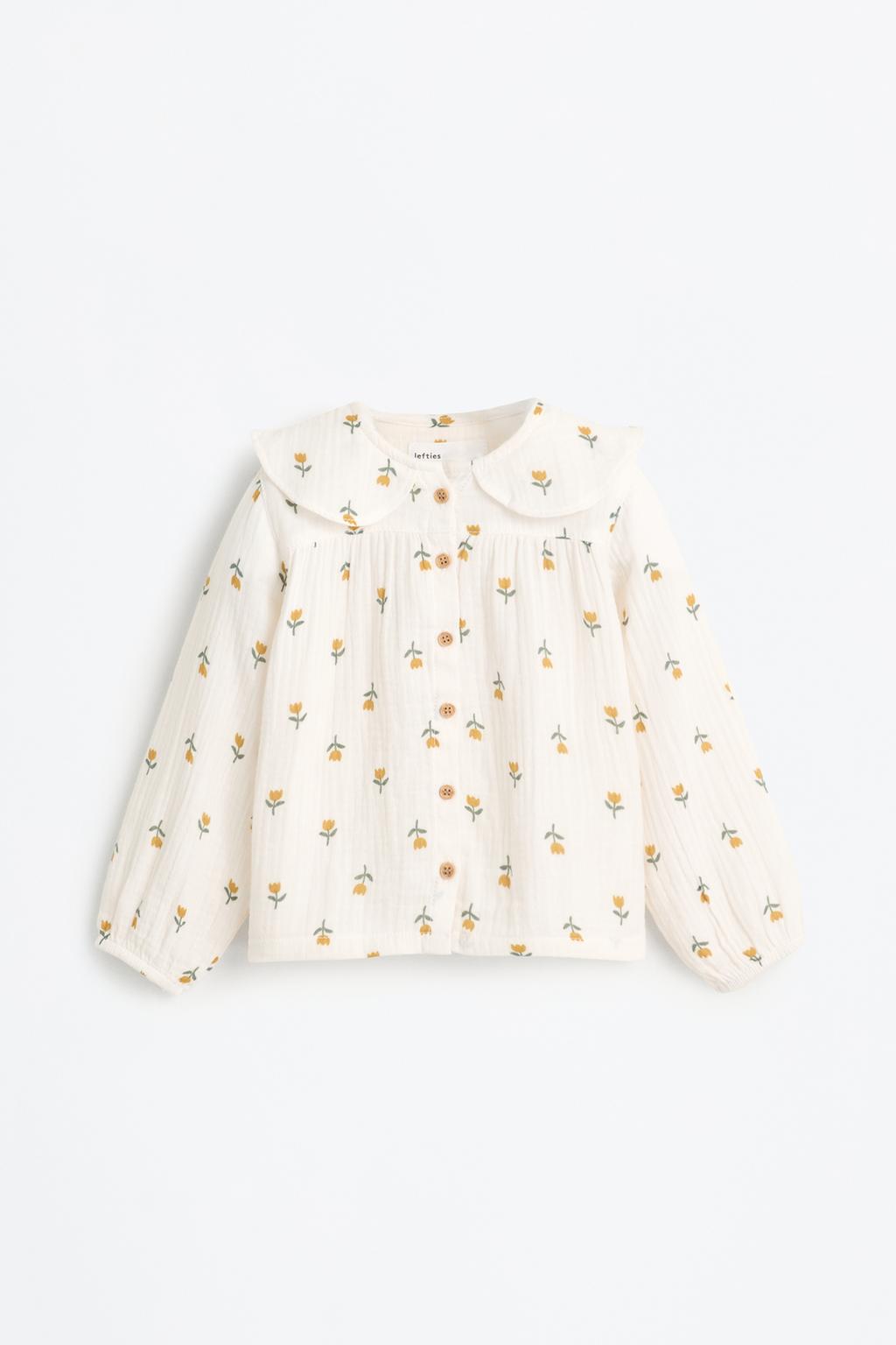 Peter Pan collar shirt