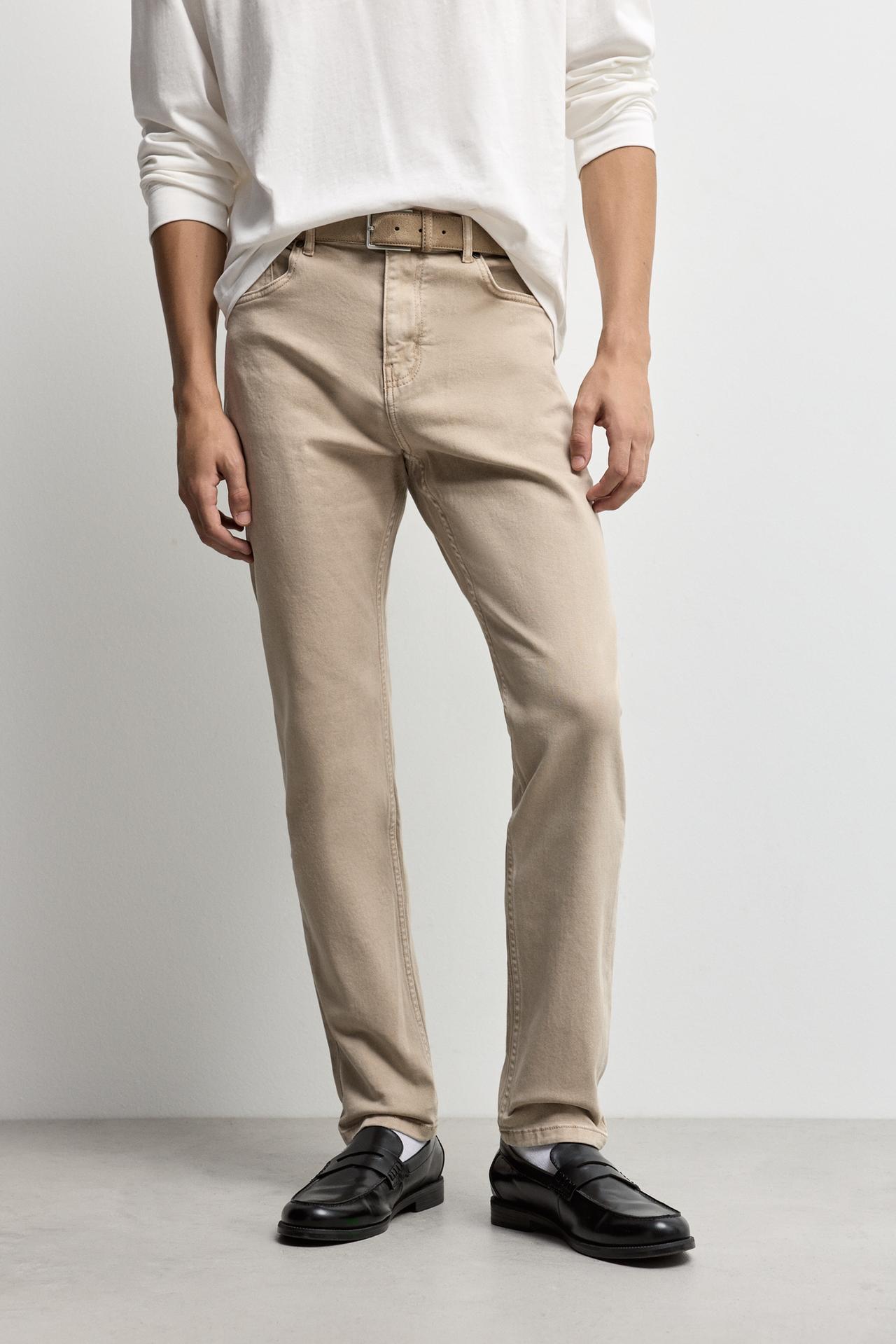 Slim jeans — PALE OCHRE