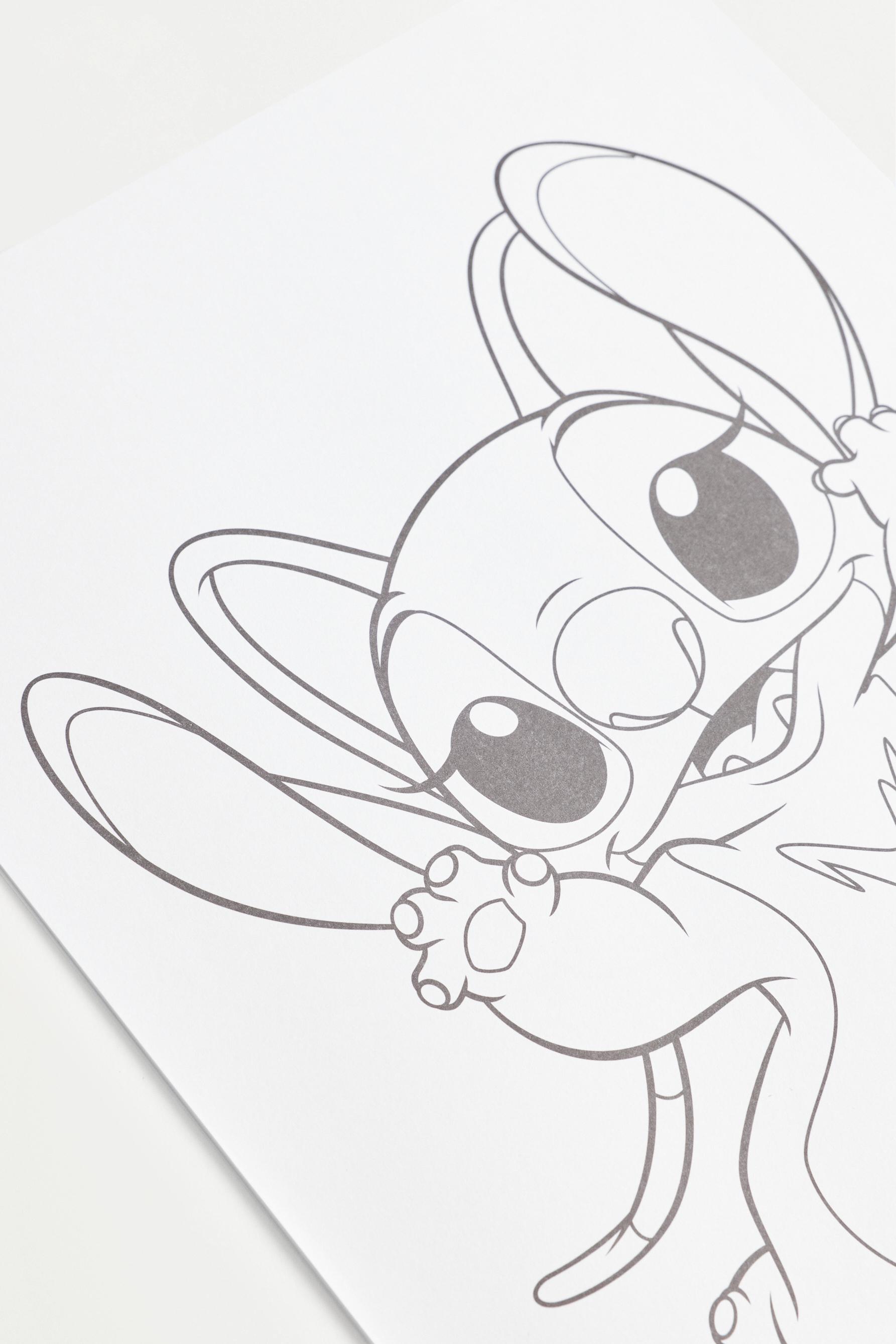 Angel and Stitch ©Disney coloring set — SKY BLUE