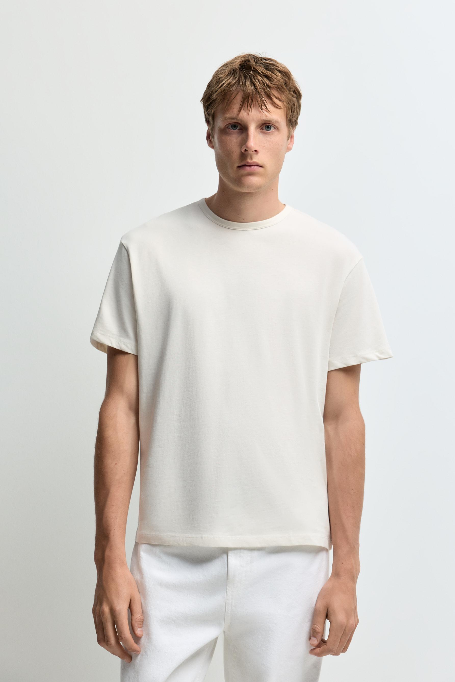 Texture T-shirt — BUTTER
