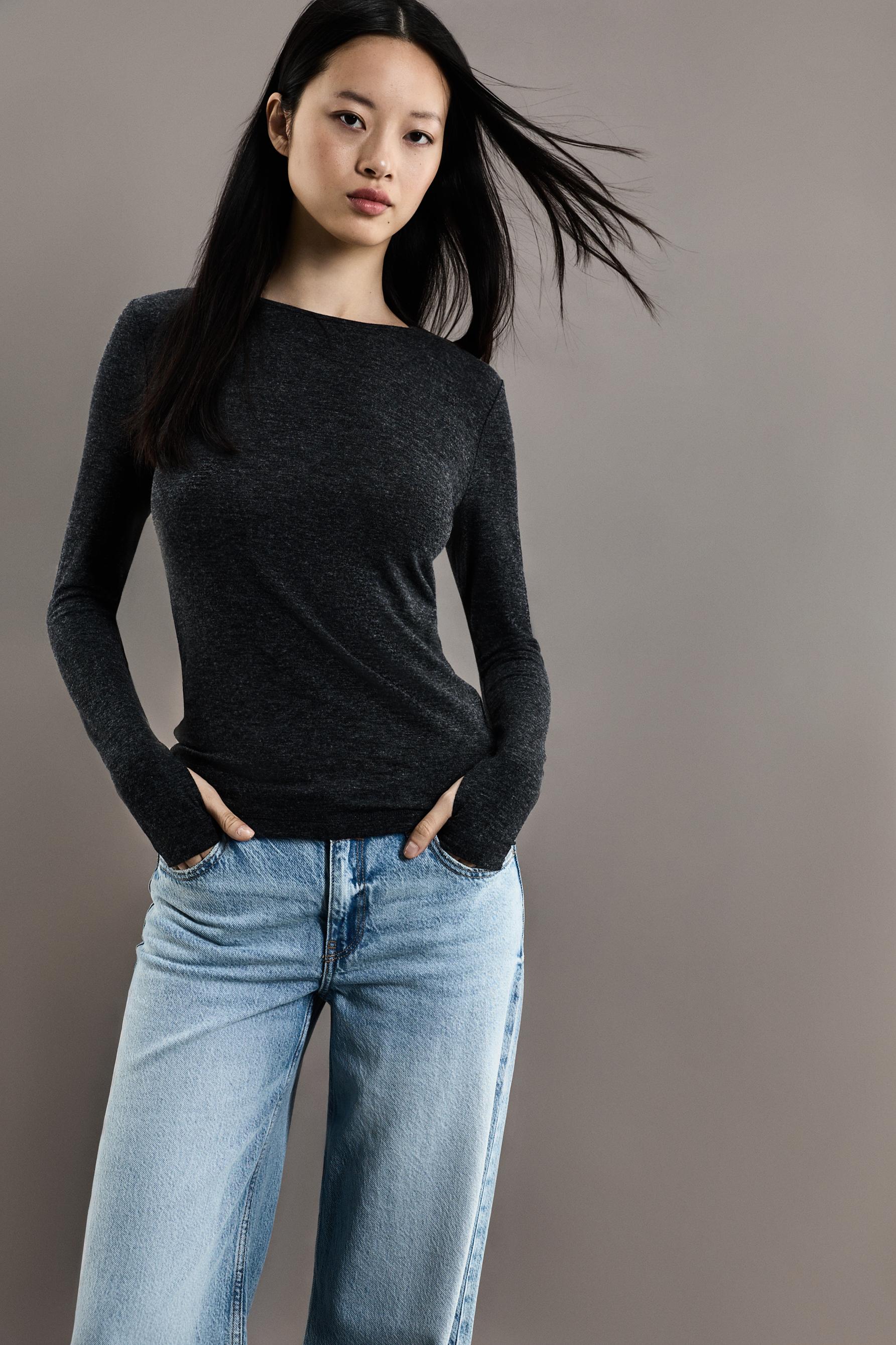 LIGHT WEIGHT Thermal T-shirt (-4ºC to 9ºC) — DARK GREY