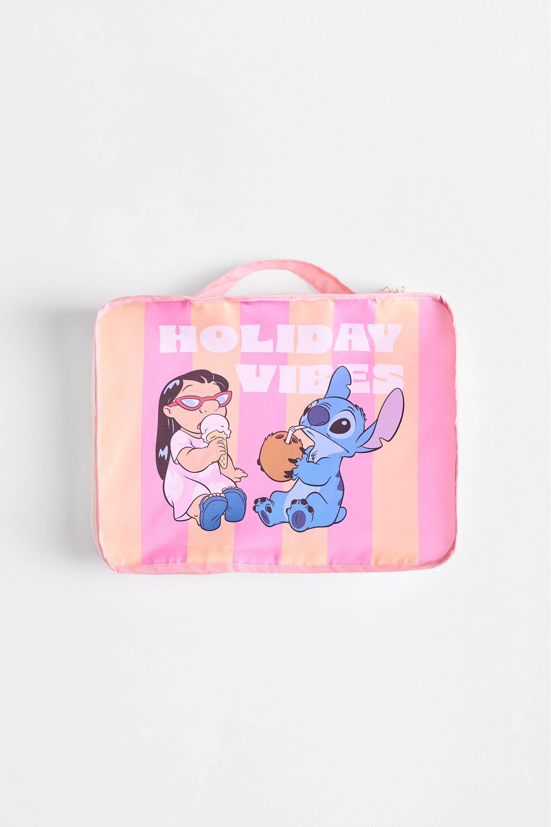 Lilo & Stitch ©Disney travel organisers (set of 3) — ORANGE TONES