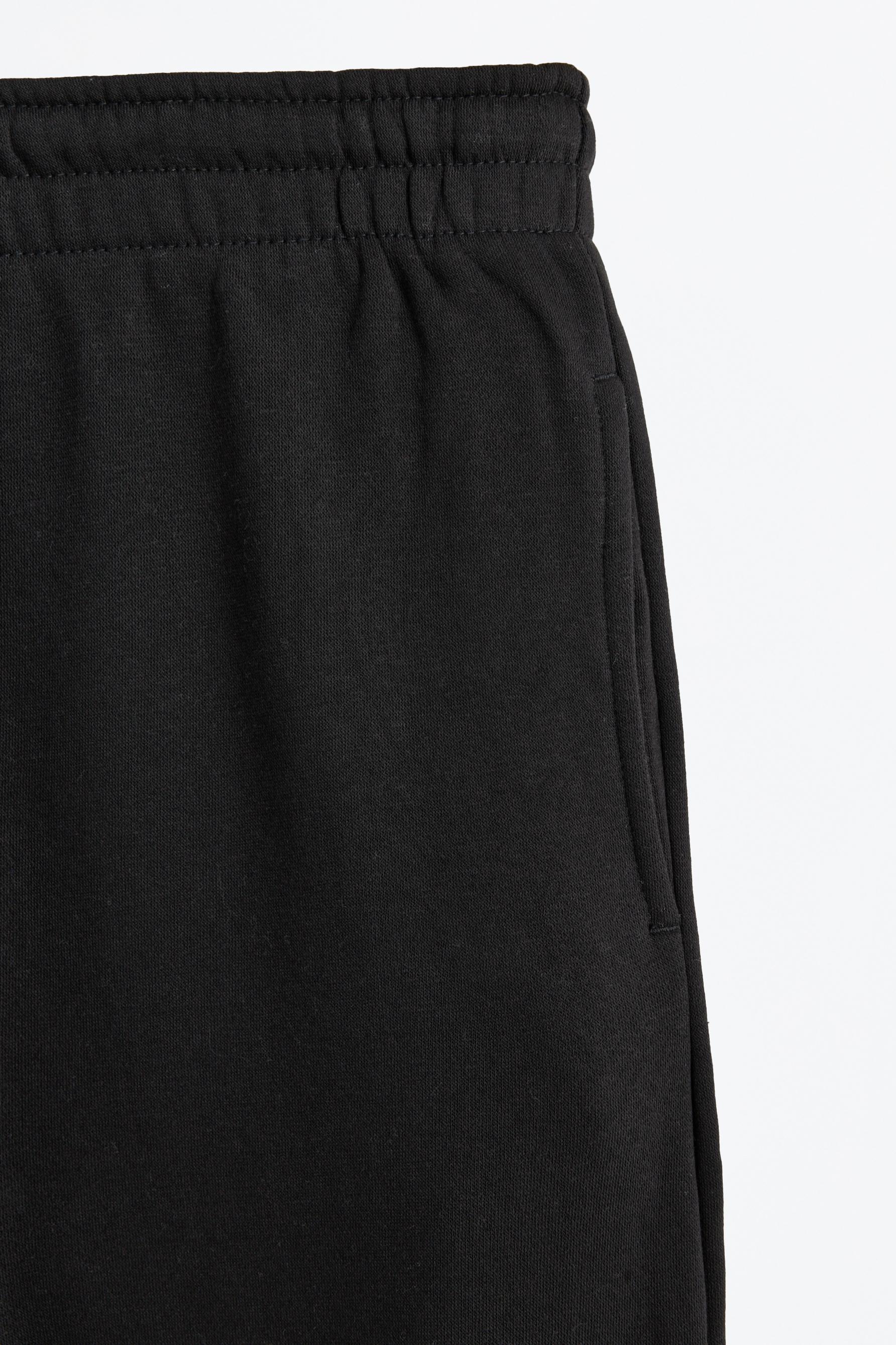 Pack of 3 basic tracksuit bottoms — BLACK