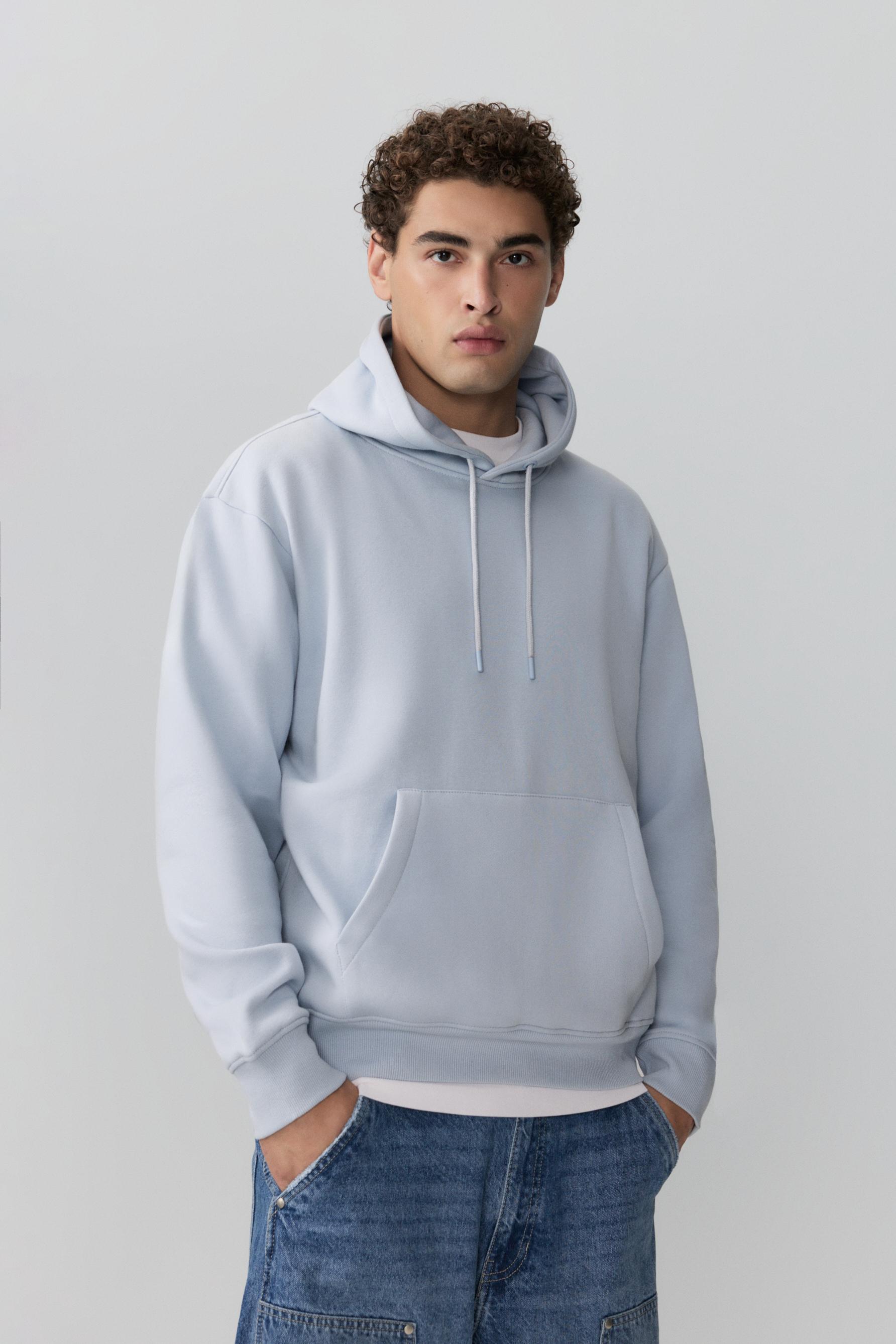 Sudadera básica capucha