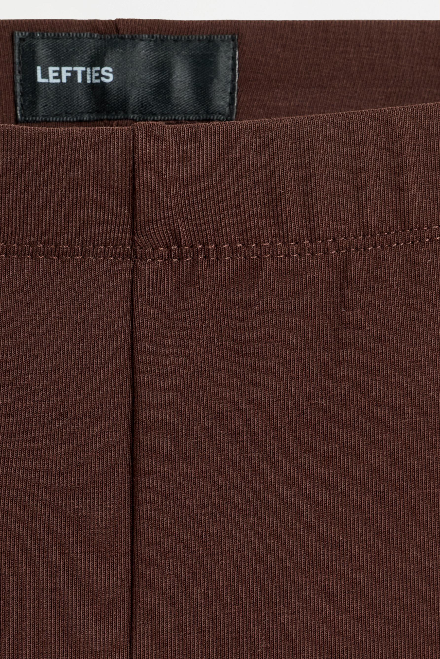 Basic hot pants — CHOCOLATE