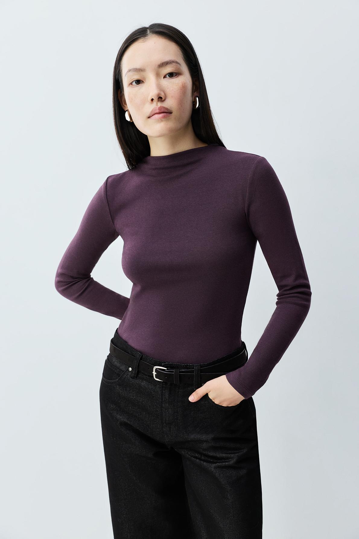 Camiseta cuello perkins