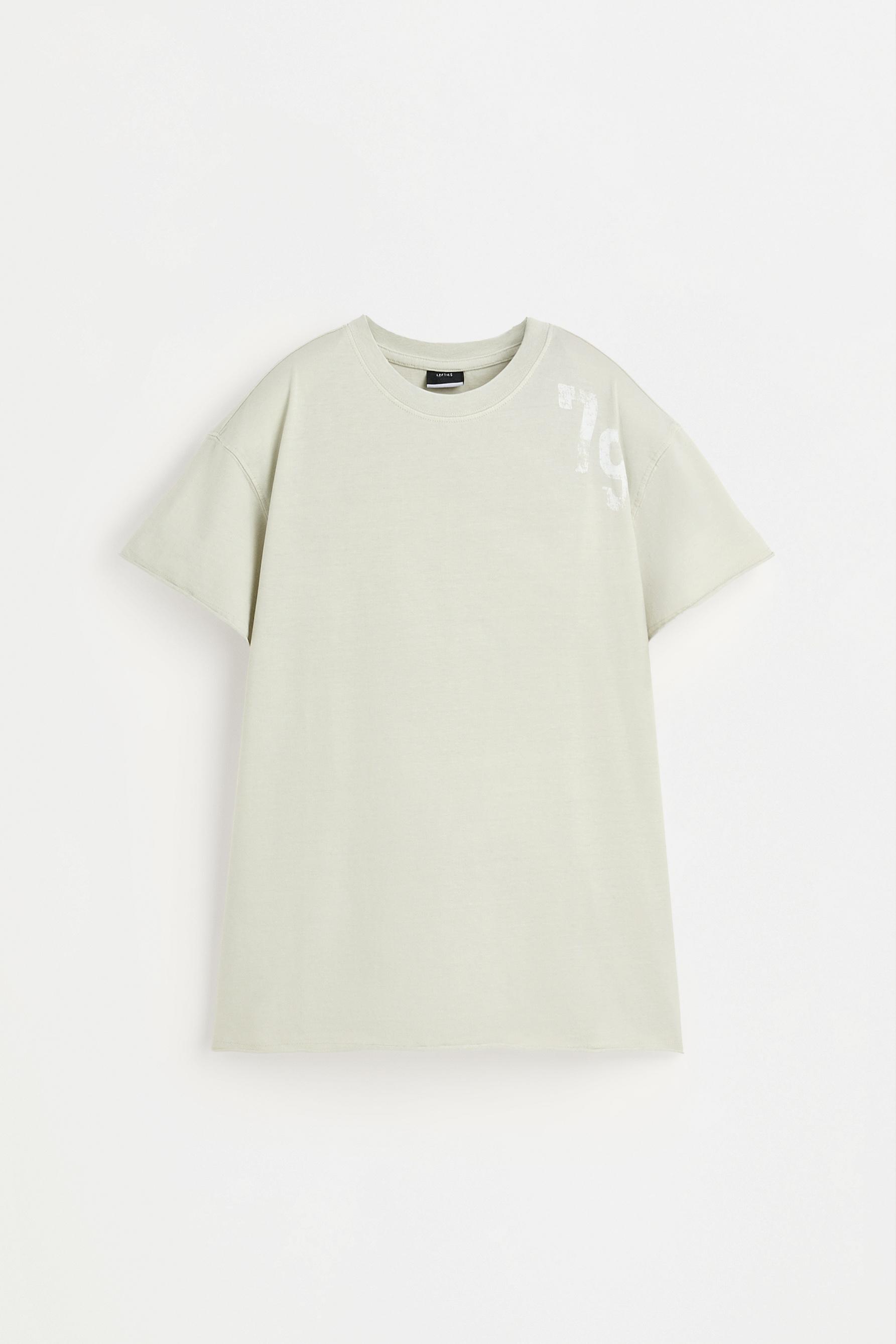Faded effect printed T-shirt — ASH