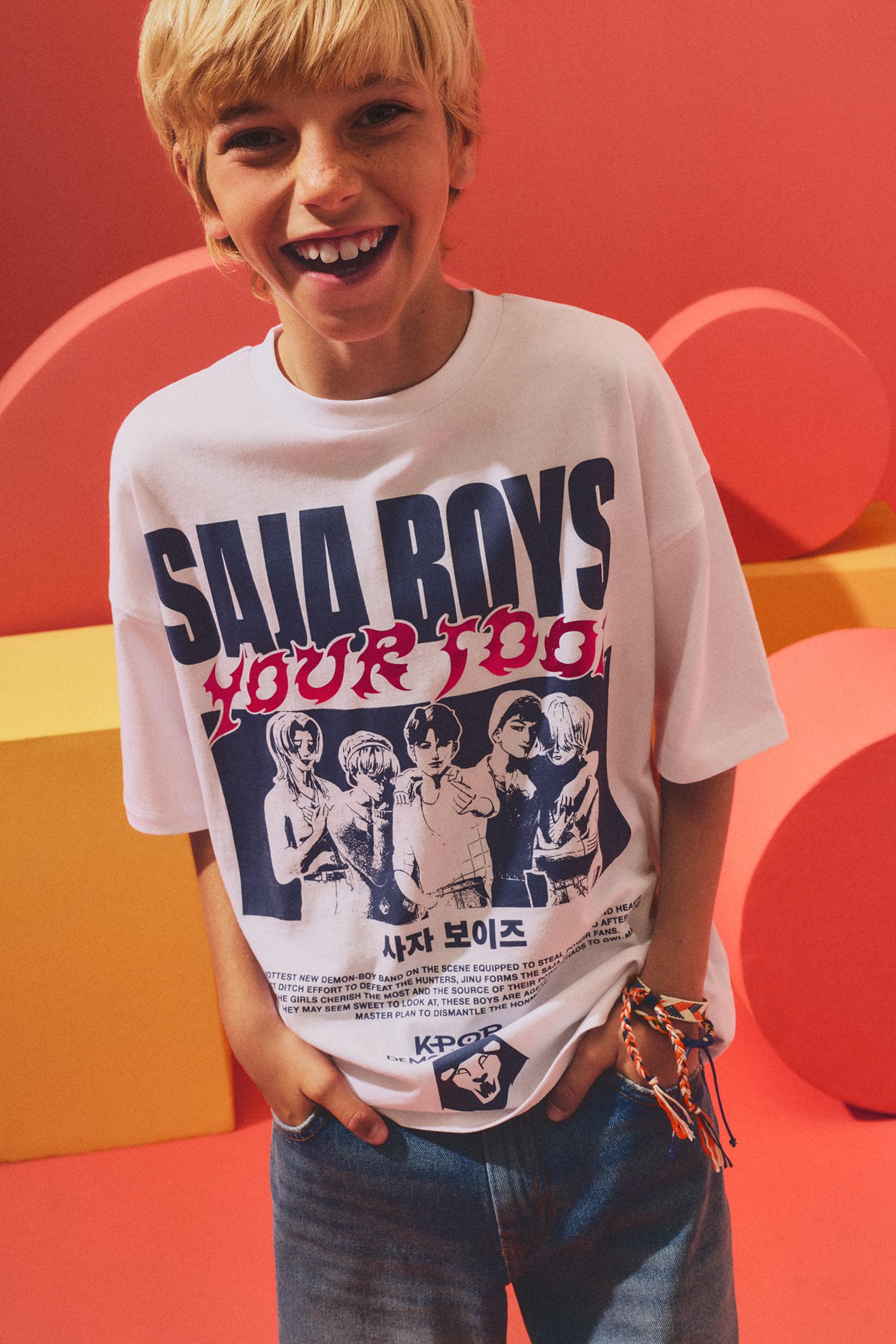 Saja Boys K-Pop Demon Hunters™/© Netflix T-shirt — WHITE