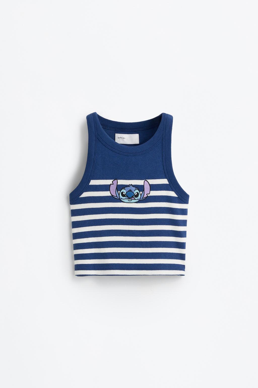 Stitch ©Disney top with patch