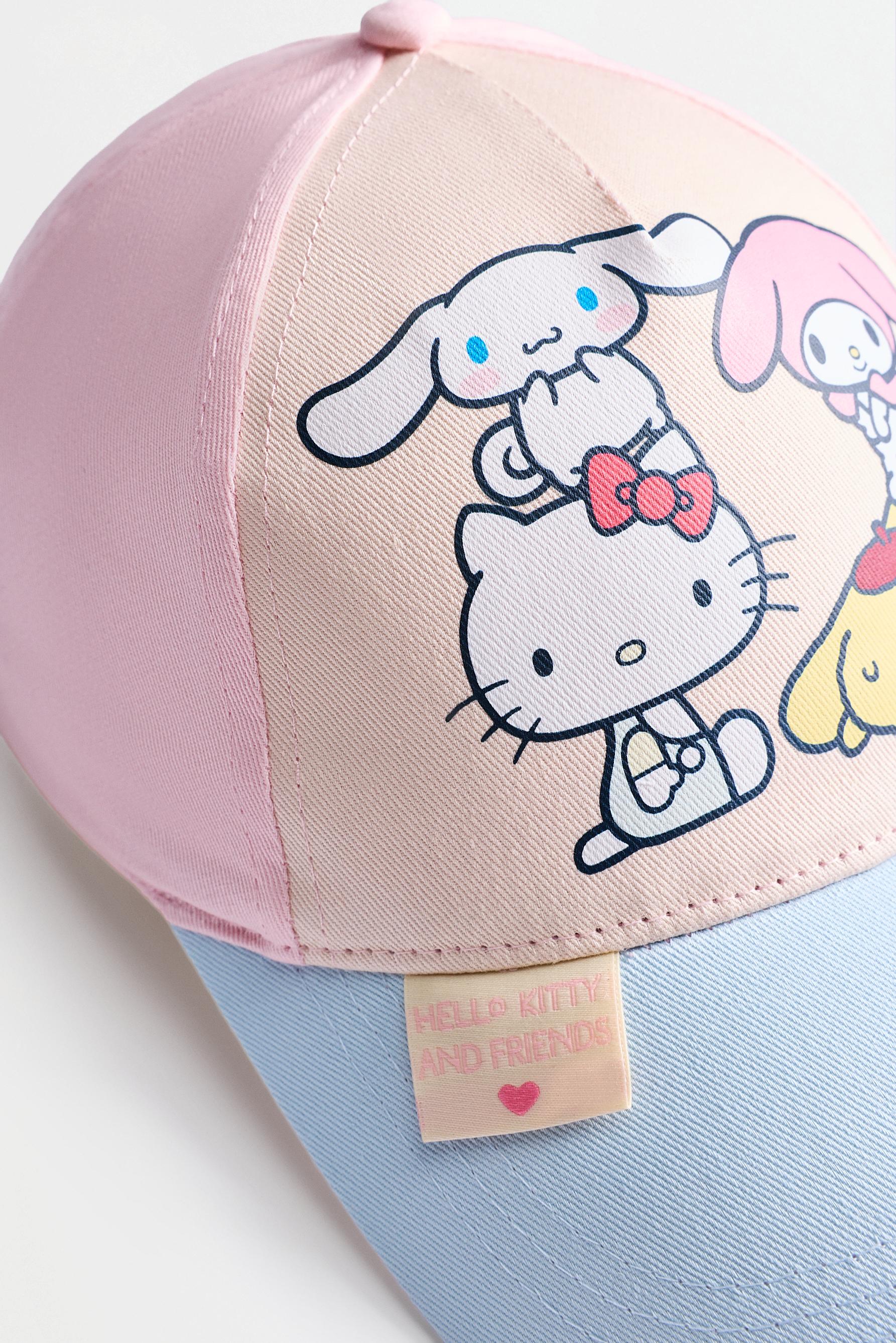 Hello Kitty & Friends ©SANRIO Colorblock Cap — PINK