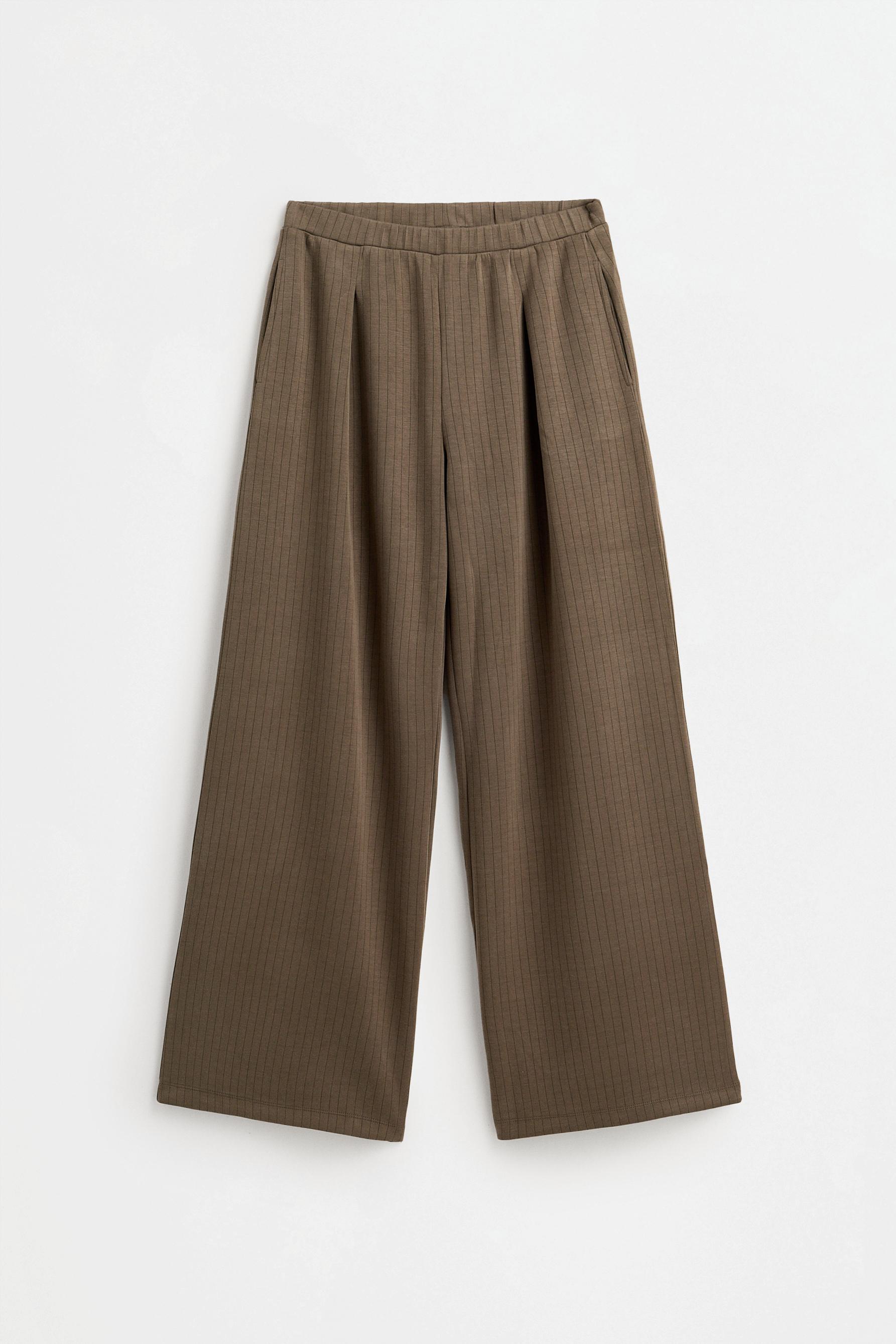 Pantalón wide leg fluido