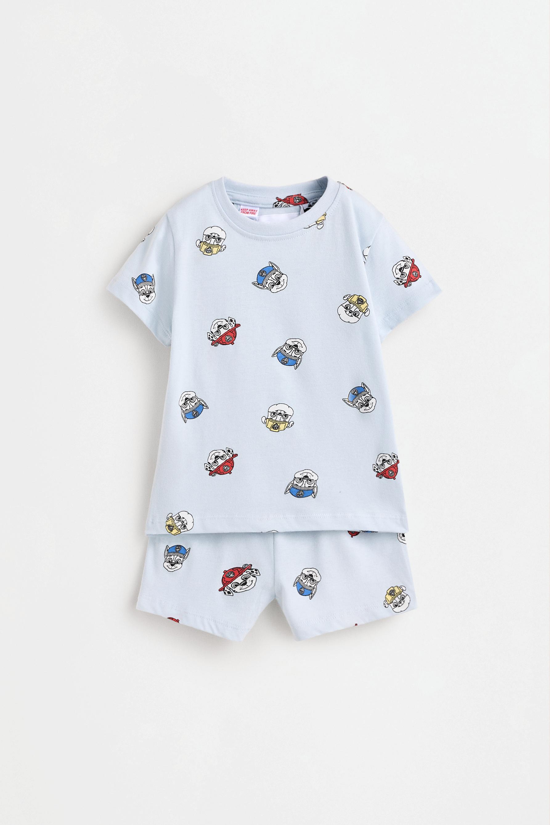 Pack of 2 short PAW Patrol ©Nickelodeon pyjamas — YELLOW