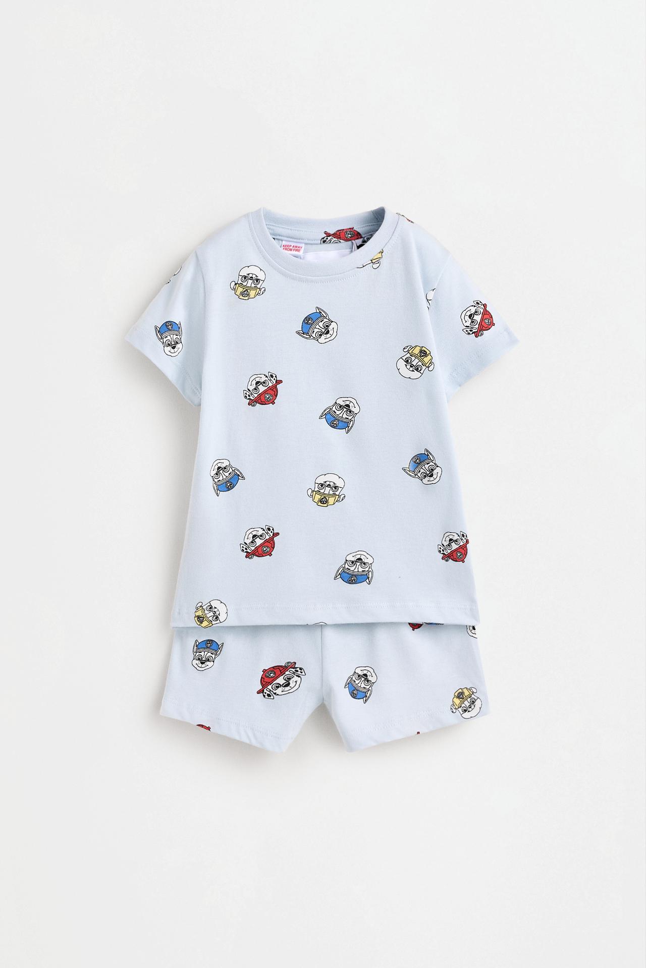 Pack of 2 short PAW Patrol ©Nickelodeon pyjamas — YELLOW