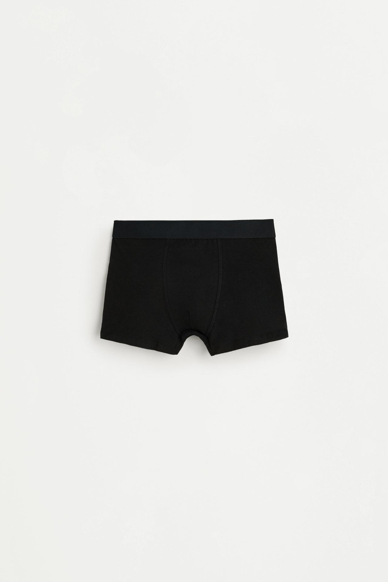 Pack of 5 basic boxer shorts — BLACK
