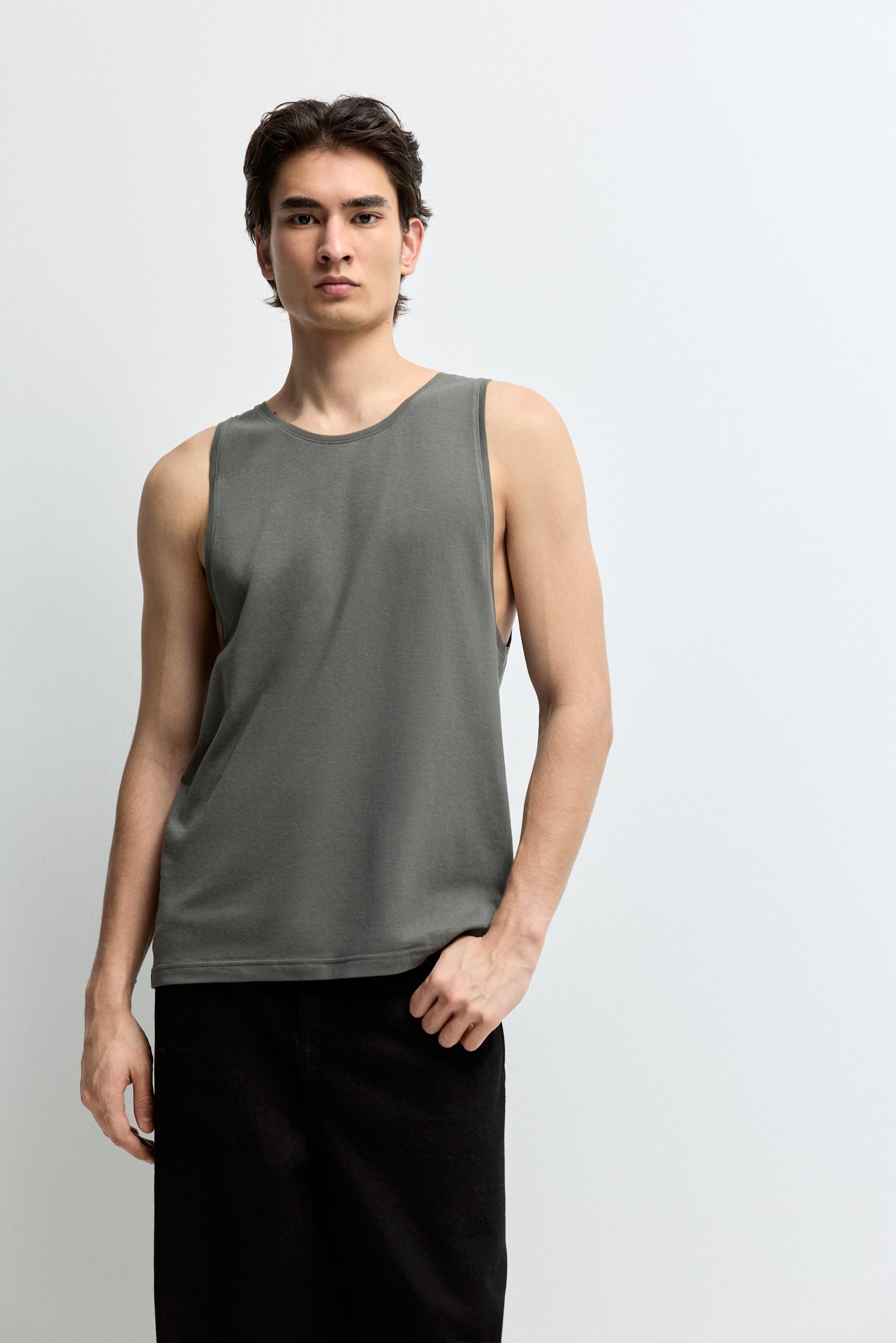Basic tank top — GREEN