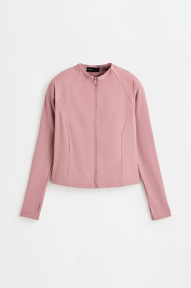 Ribbed sports jacket — PINK 6
