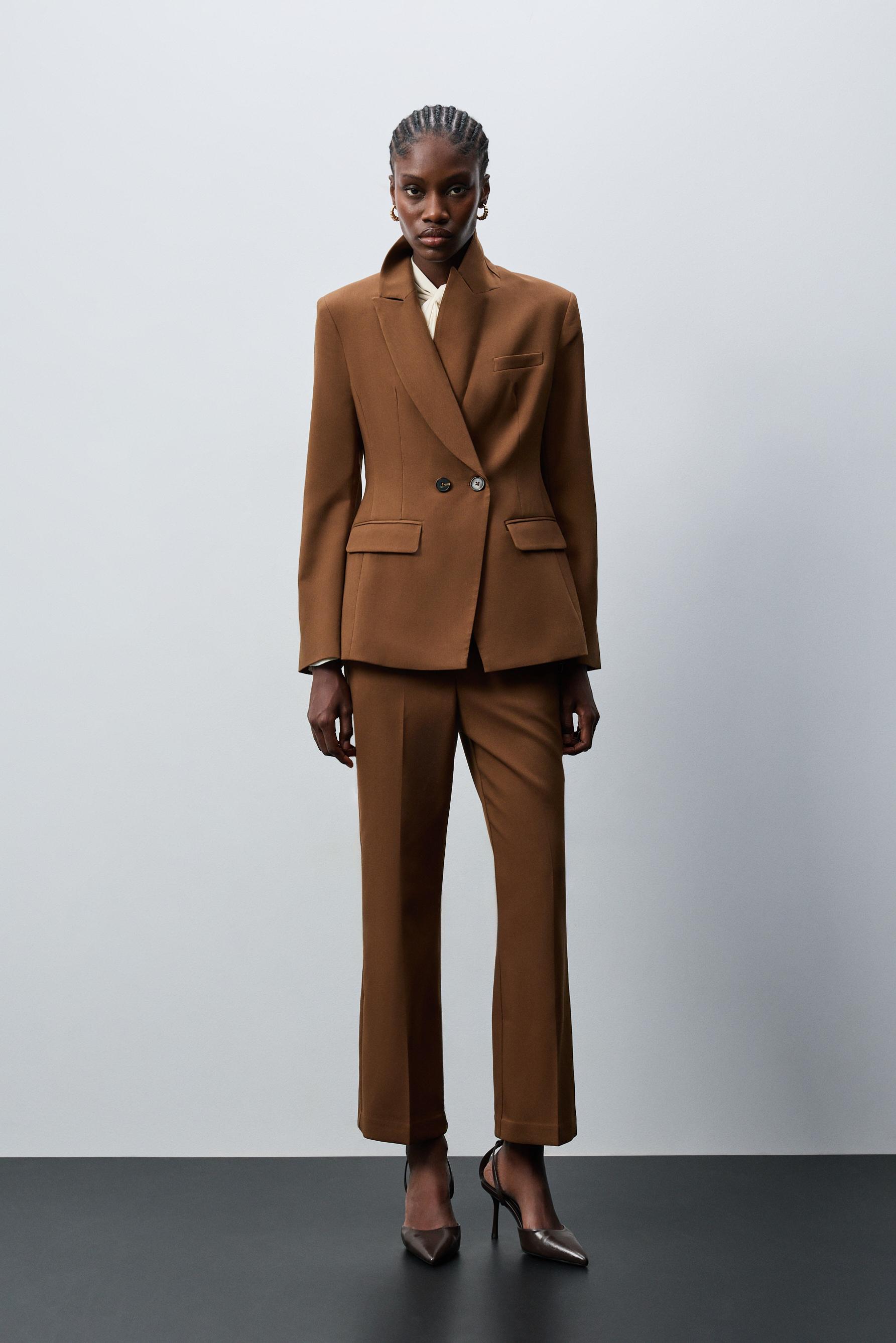 Pantalón vestir mini flare