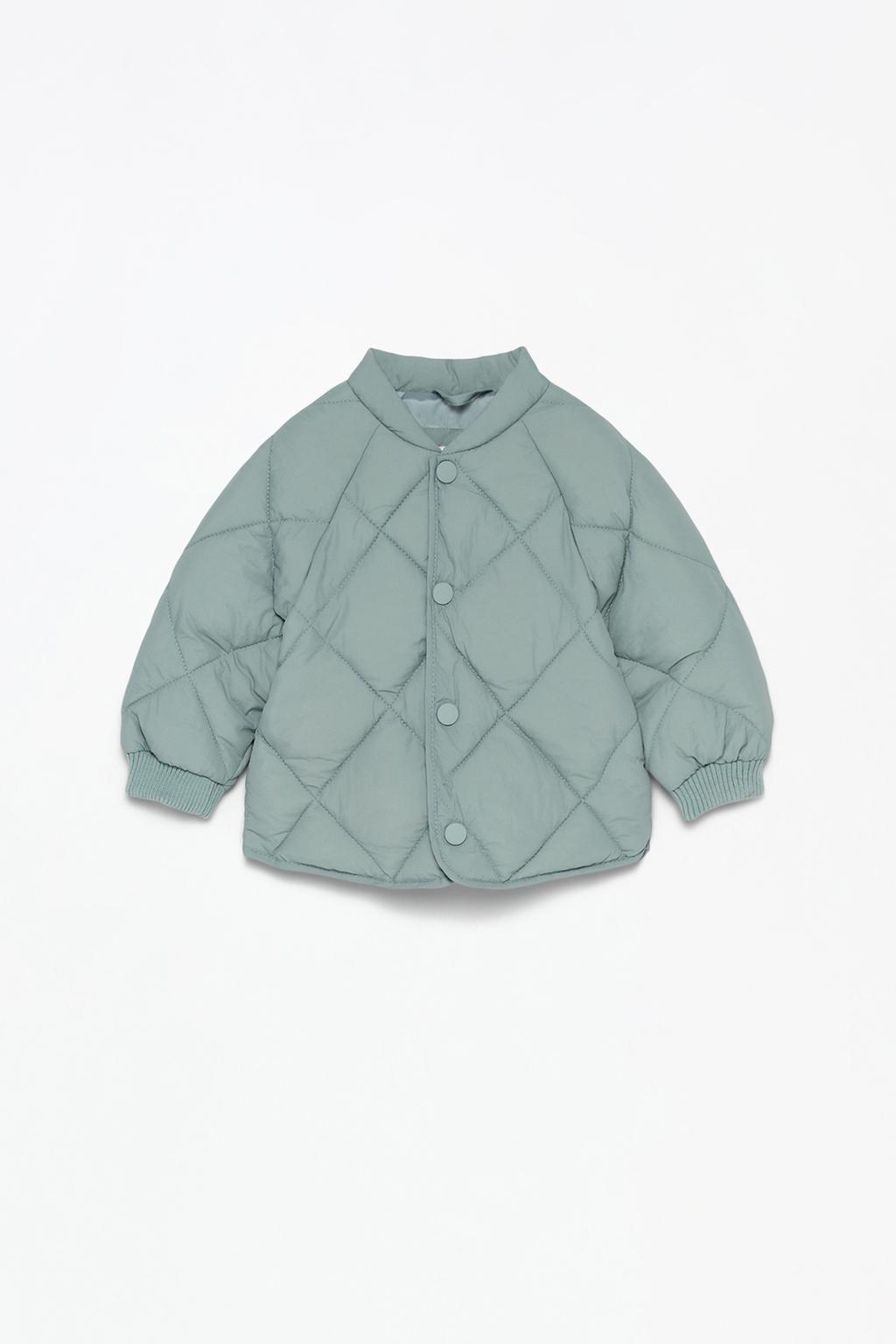 Diamond quilted jacket