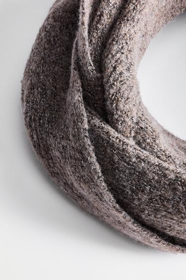 Knit snood — CHOCOLATE 3