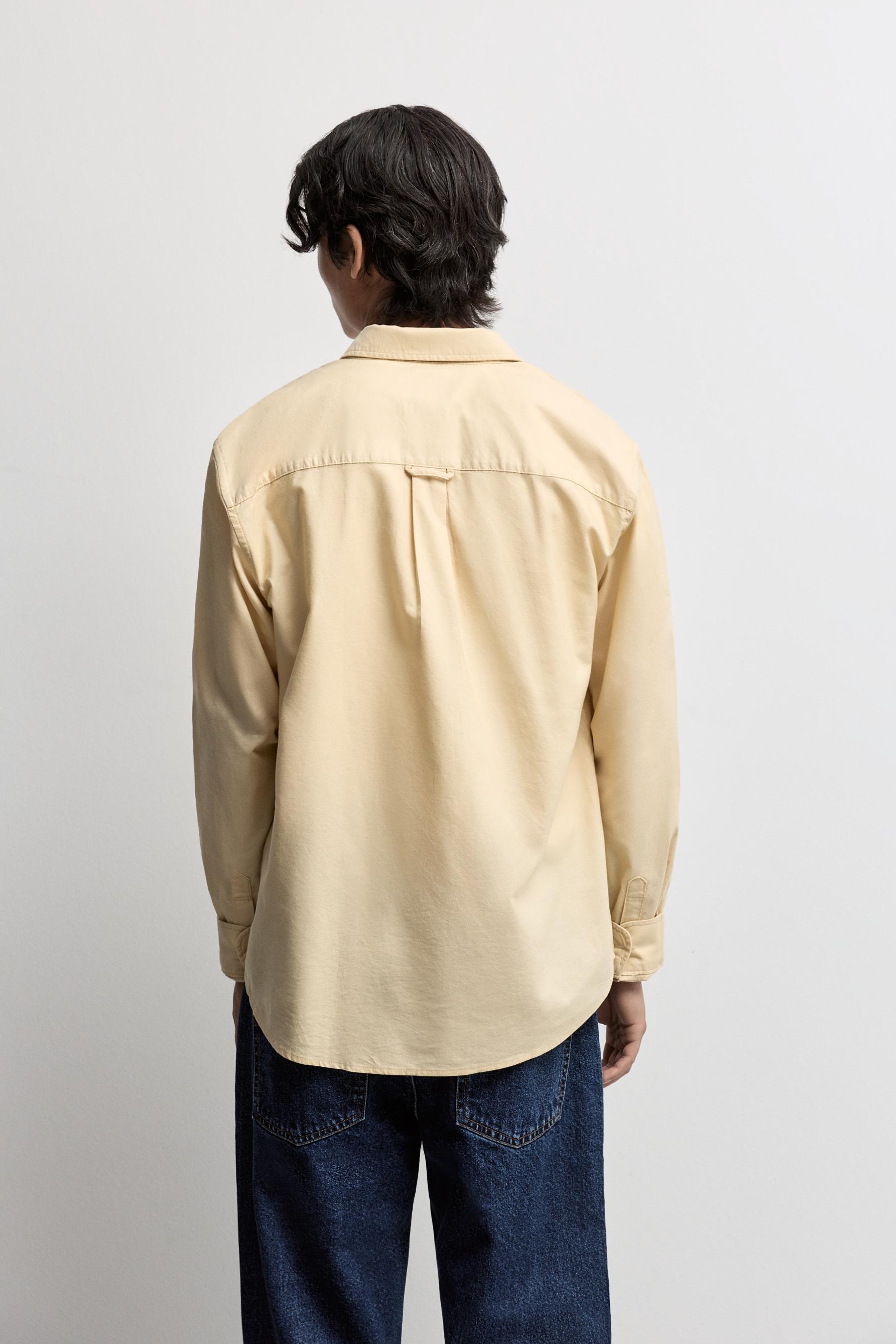 Oxford shirt — YELLOW