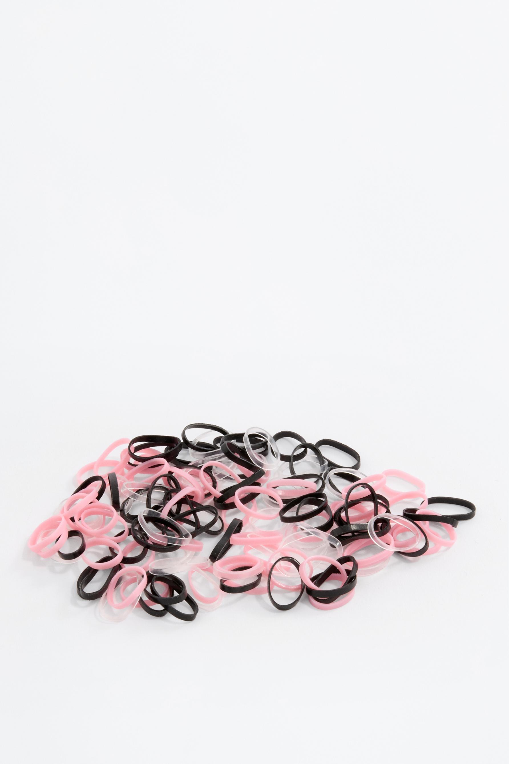 Pack of 500 elastic bands — PINK