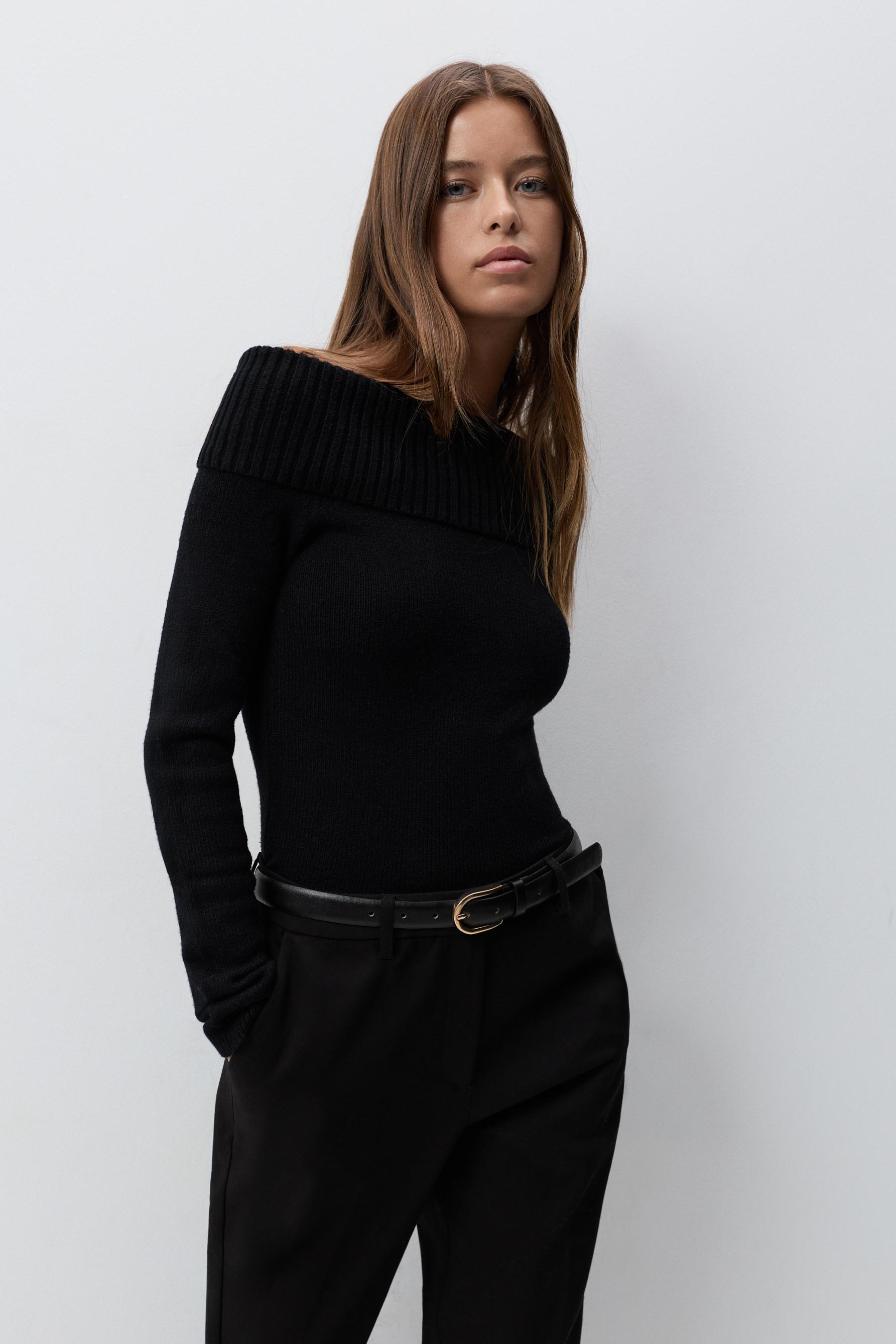 Jersey cuello bardot