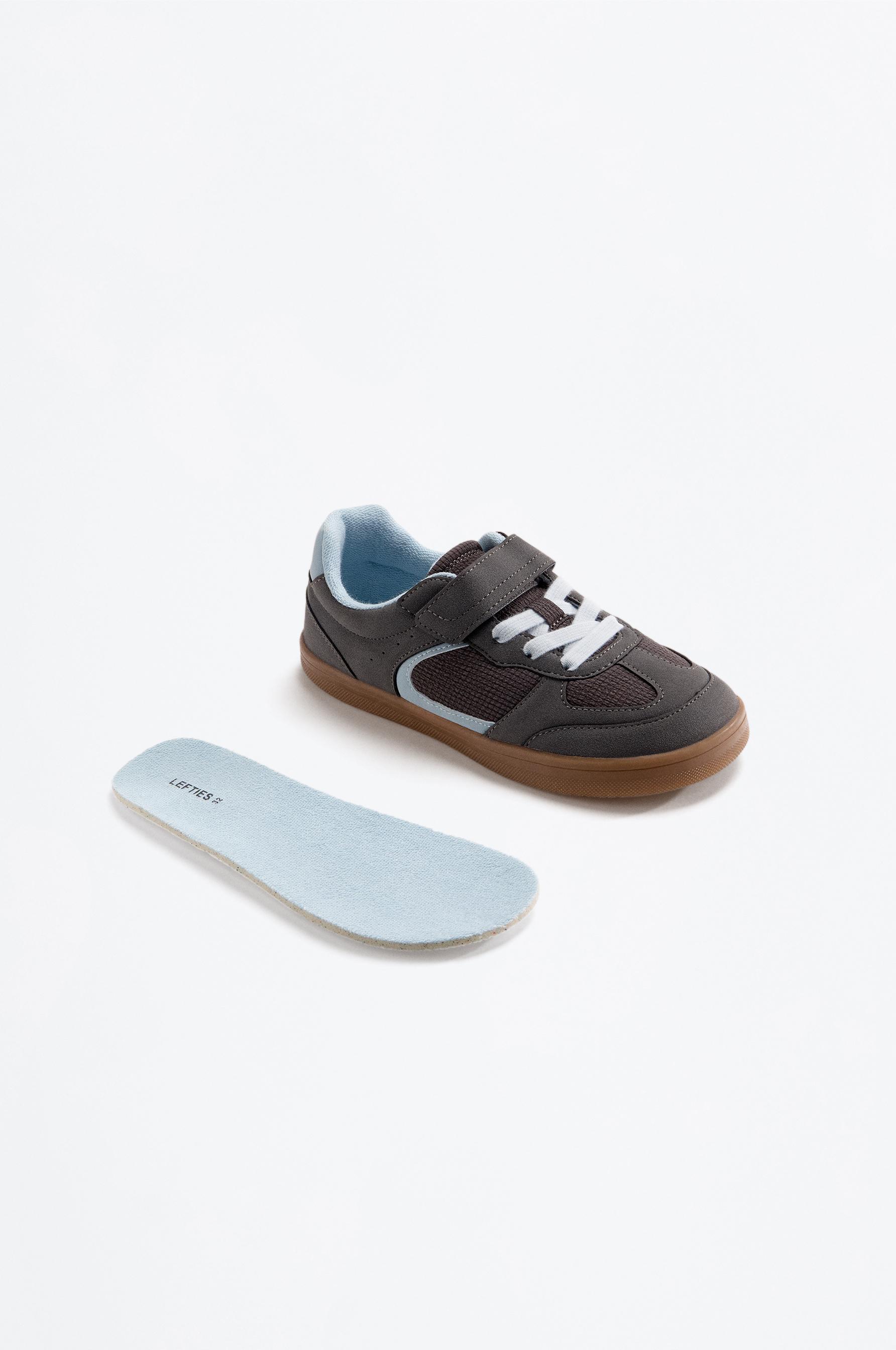 COMBINED BAREFOOT SLIPPER — GREY