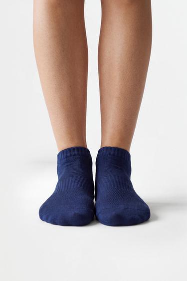 Sports ankle socks (5-pack) — BLUE 1
