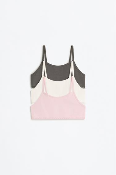 Pack of 3 lace tops — PINK TONES 1