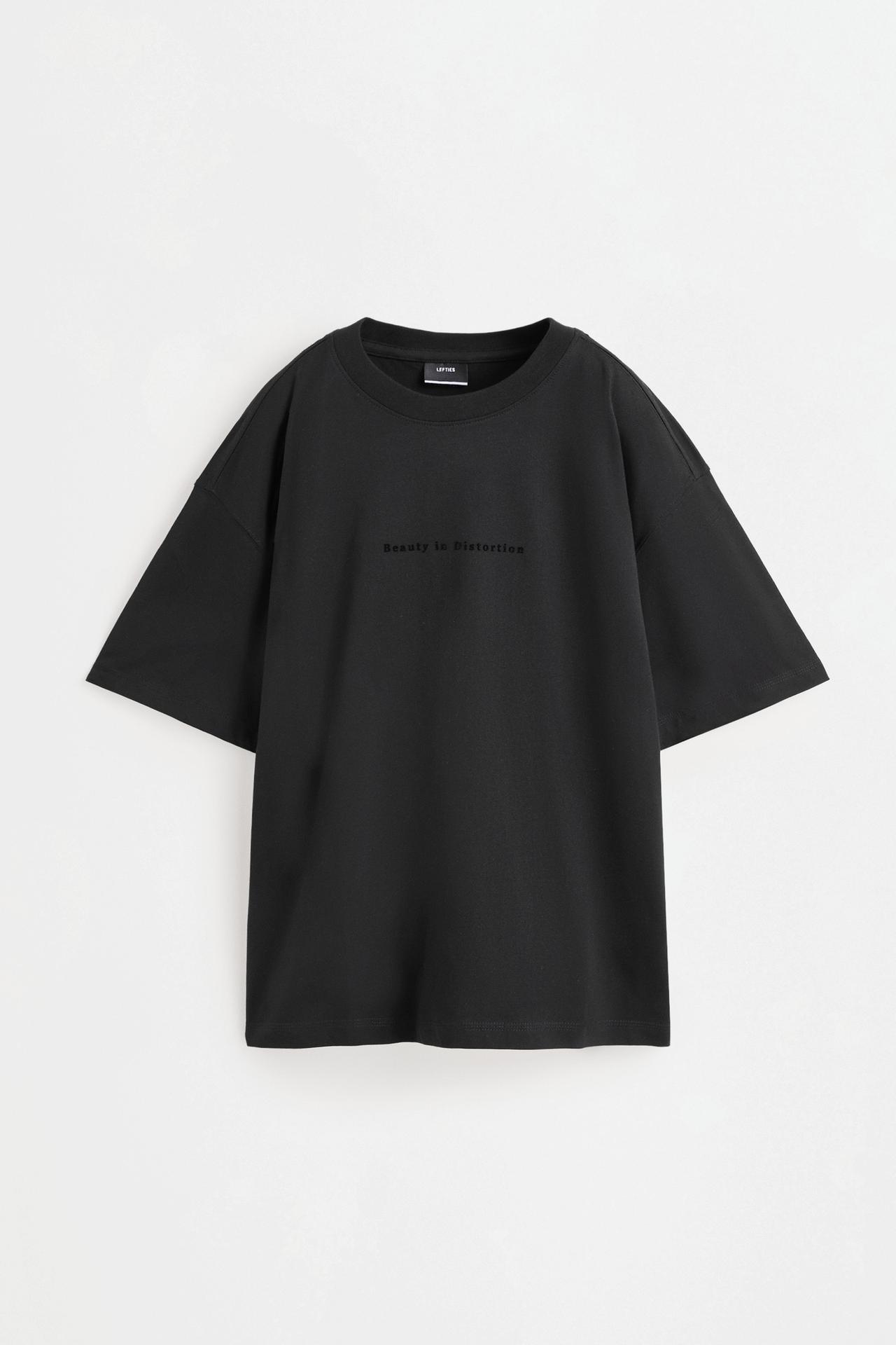 Printed T-shirt — BLACK