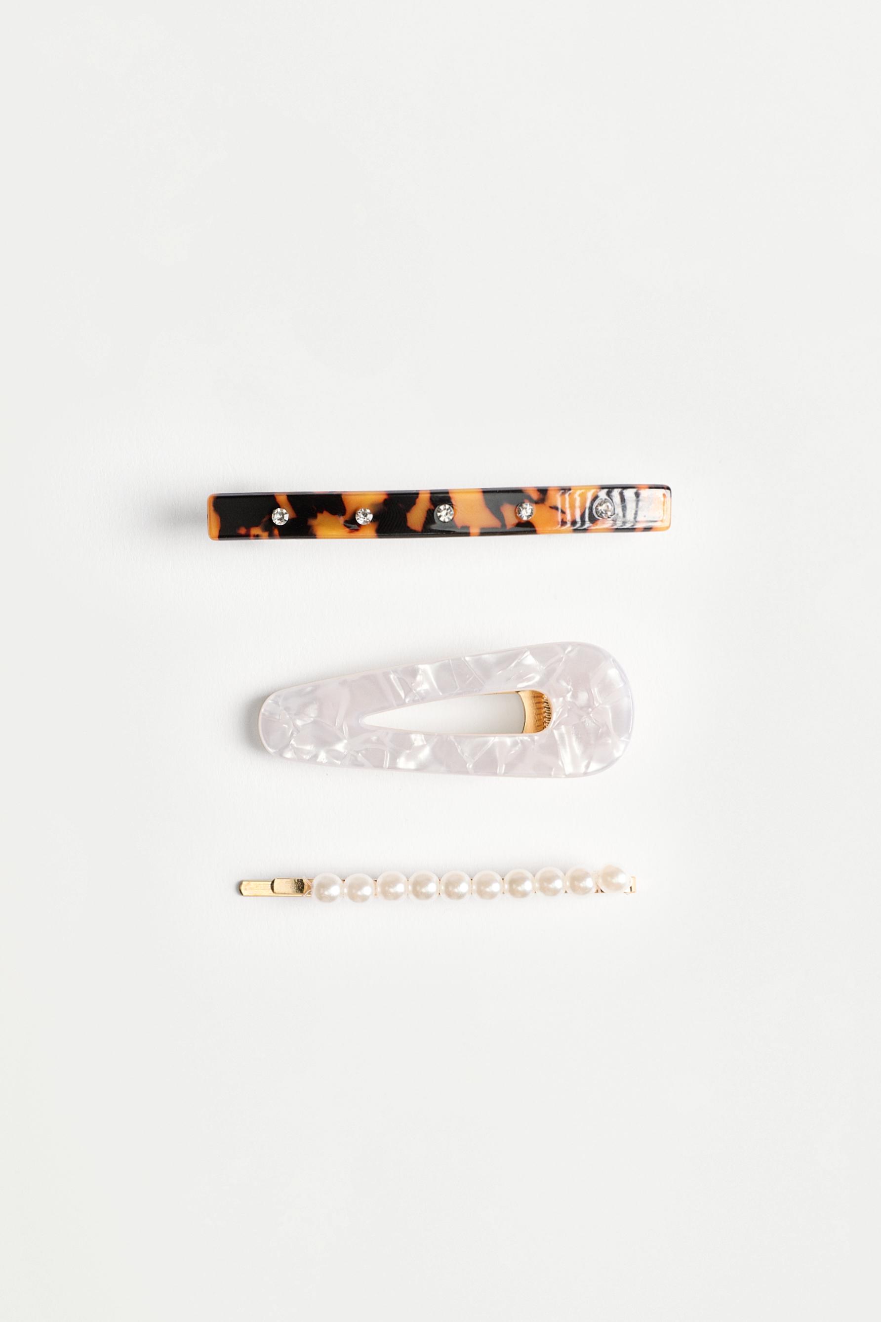 Assorted Hair Clips (3-Pack) — VARIOUS
