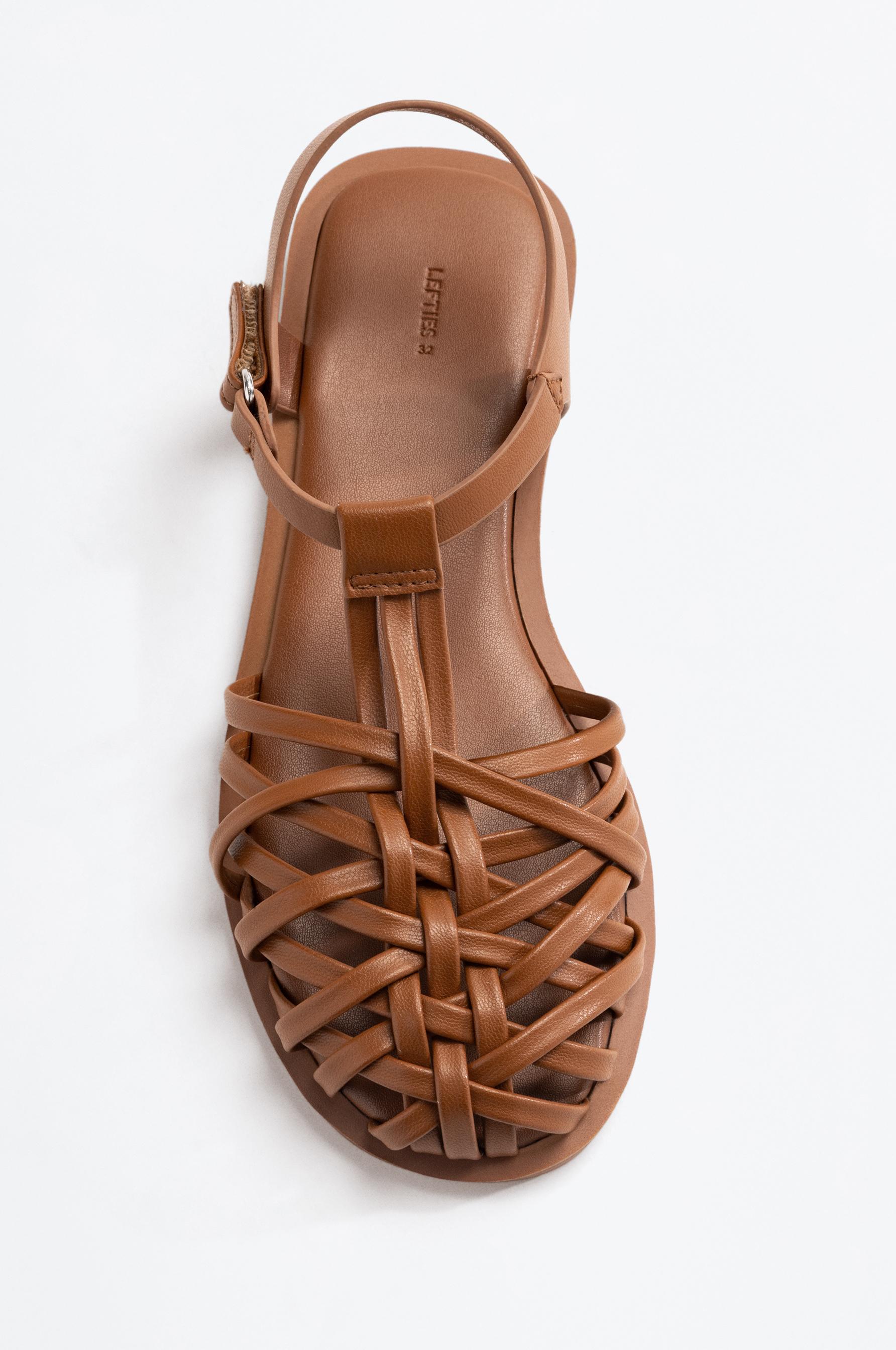 Cage sandals — LEATHER