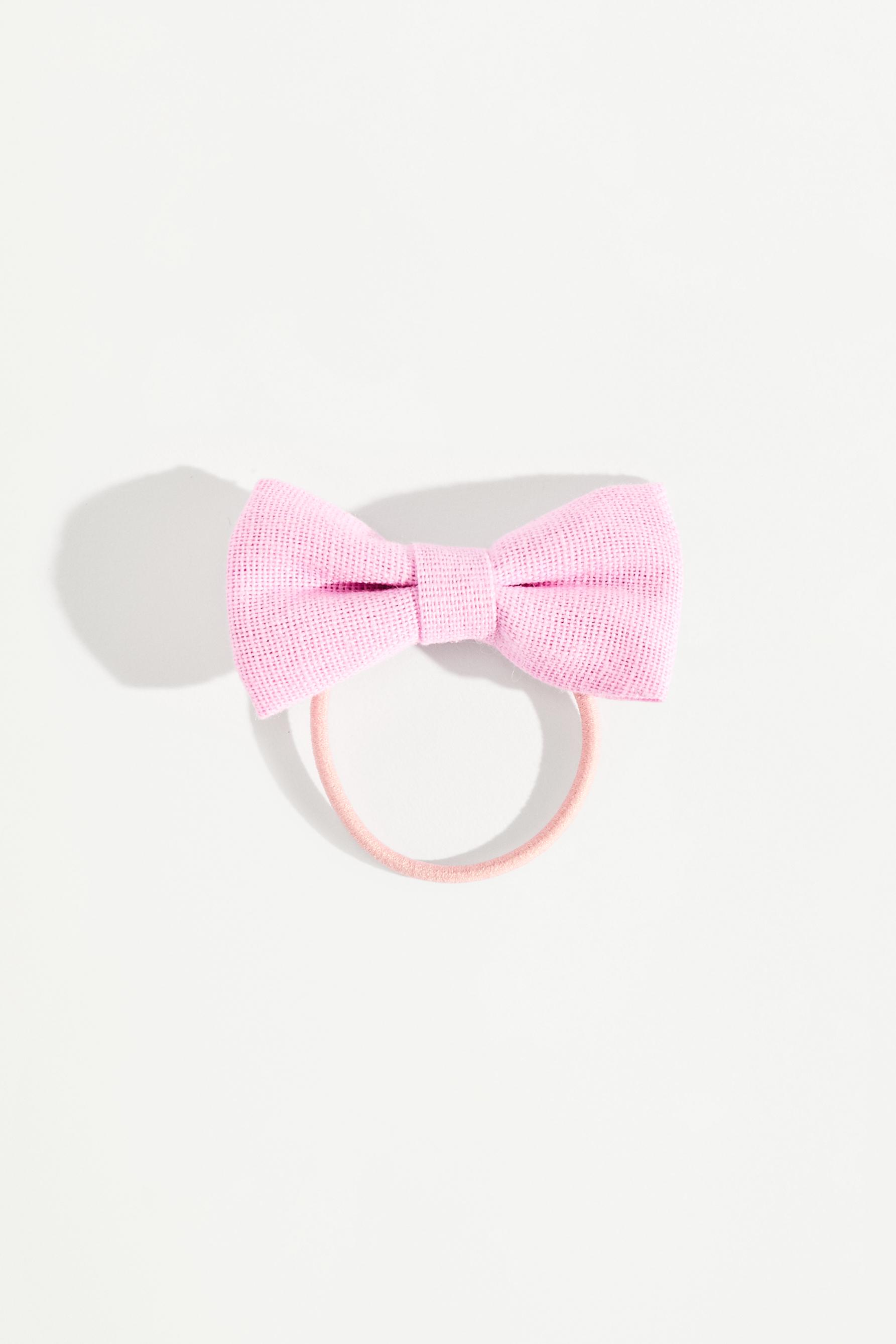 Bow hair ties (Pack 8) — VARIOUS
