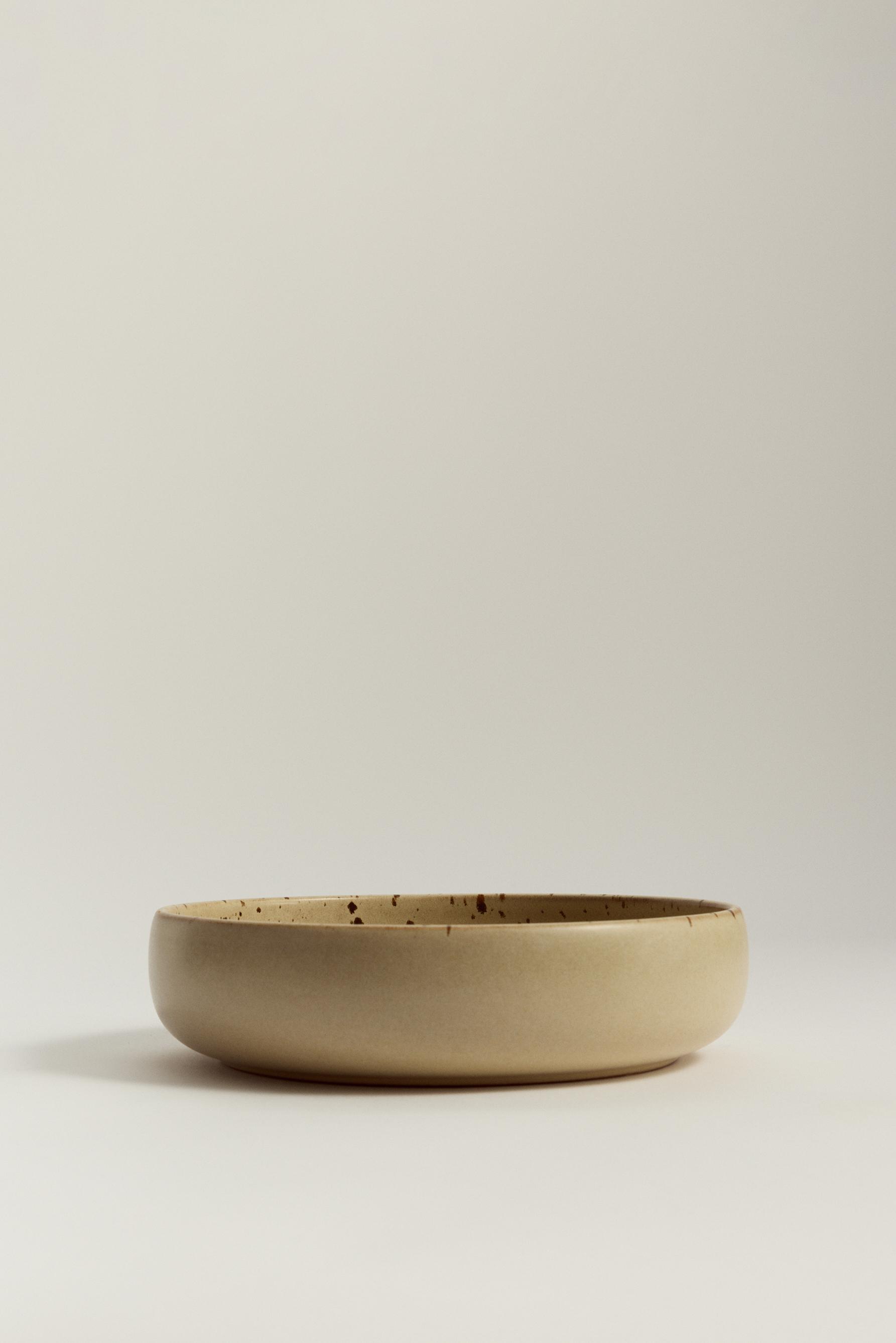 Plato hondo moteado 21 cm