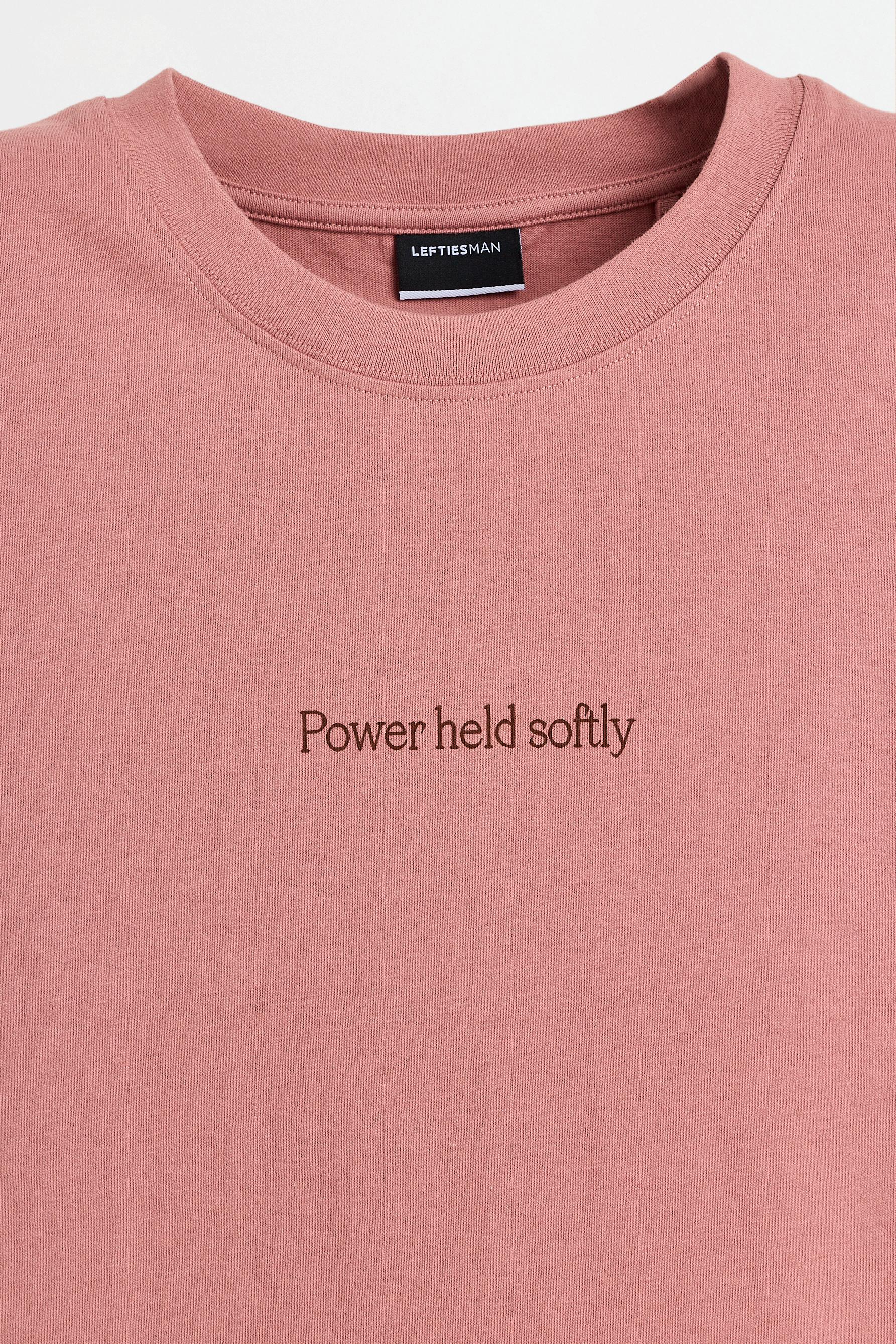 Sleeveless printed T-shirt — DUSTY PINK