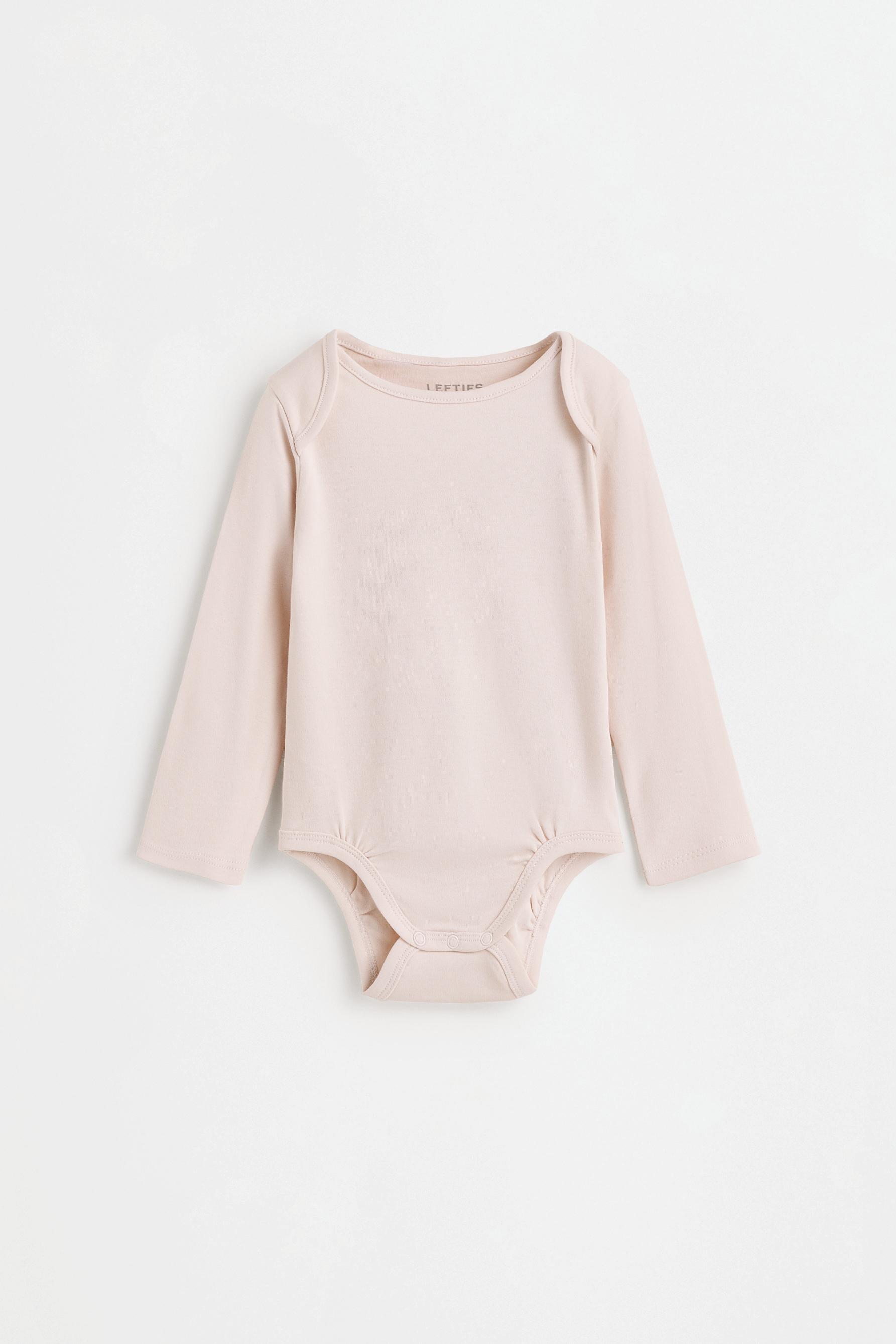 Plain long sleeve bodysuits (4-pack) — LILAC